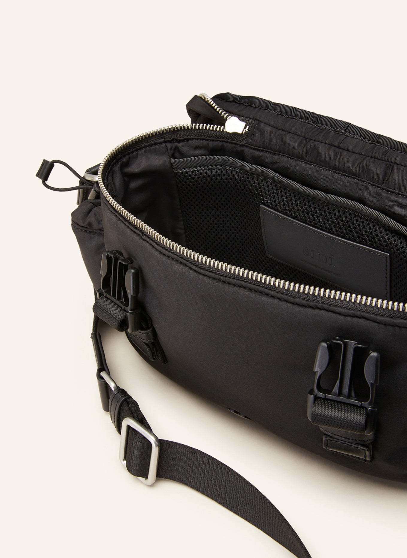 AMI PARIS Crossbody bag, Color: BLACK (Image 3)