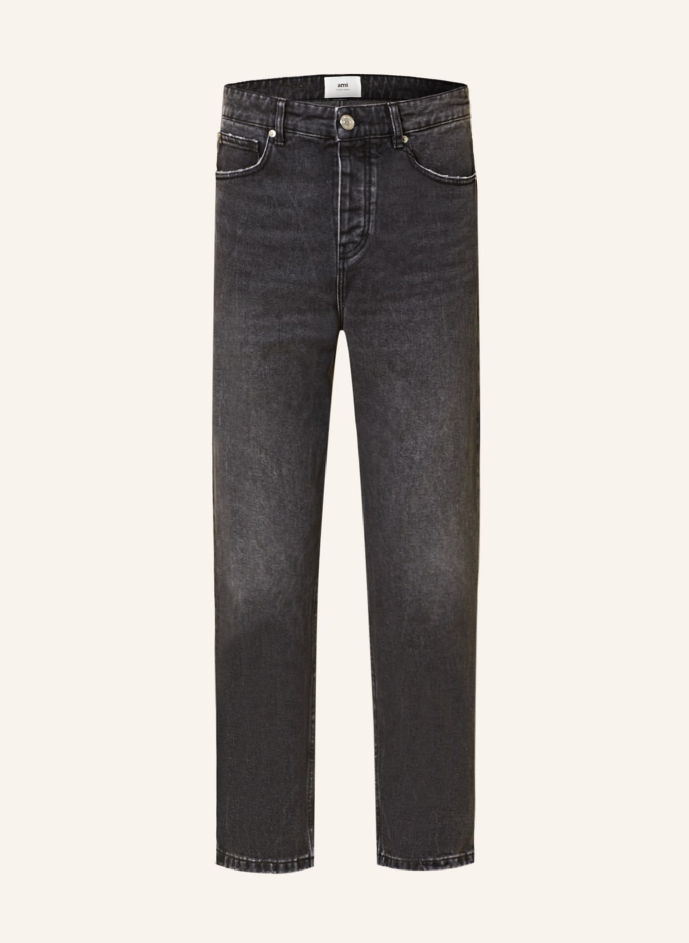 AMI PARIS Jeans Tapered Fit, Farbe: 031 USED BLACK (Bild 1)
