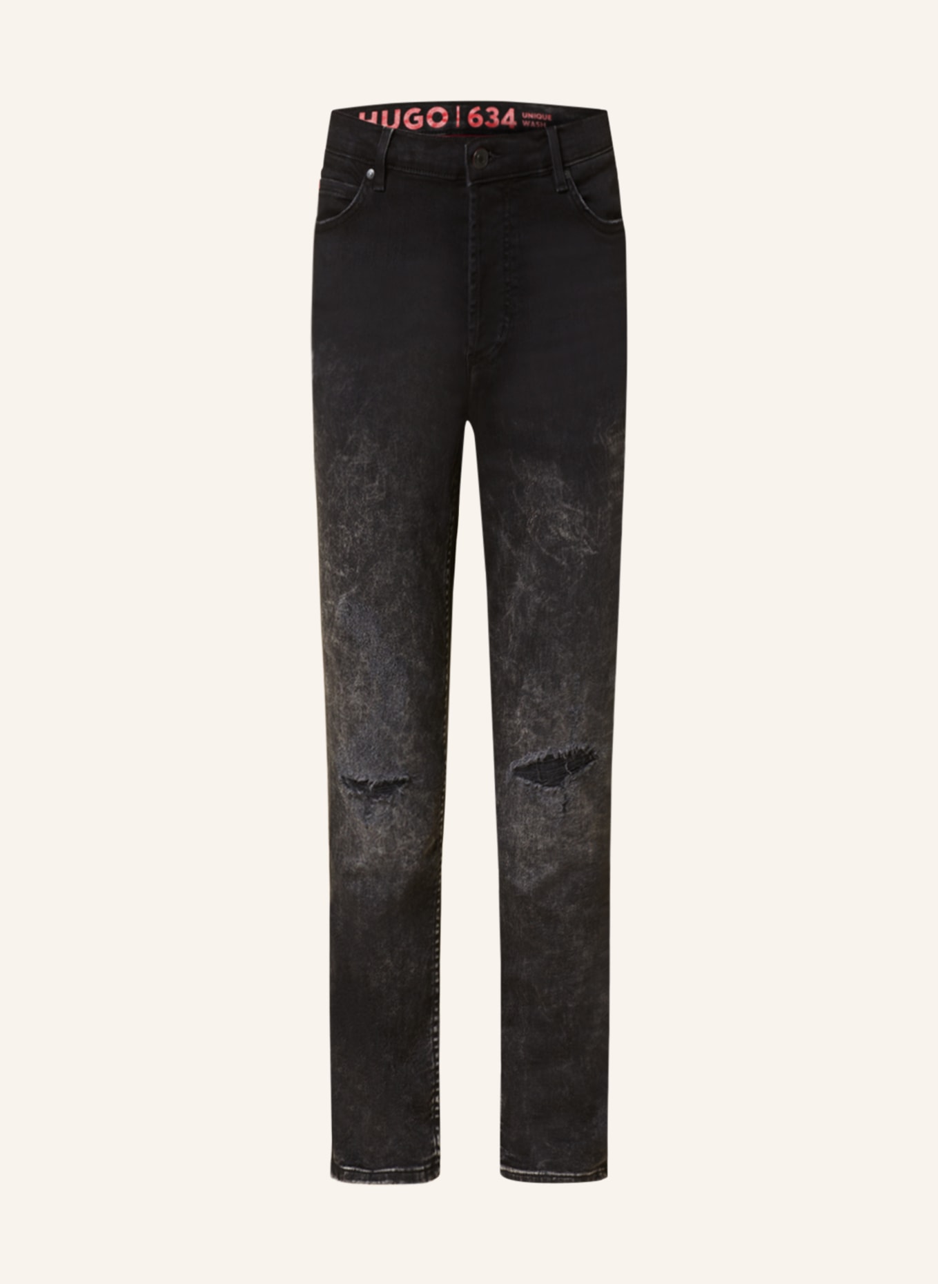 HUGO Jeans Tapered Fit, Farbe: 022 DARK GREY (Bild 1)