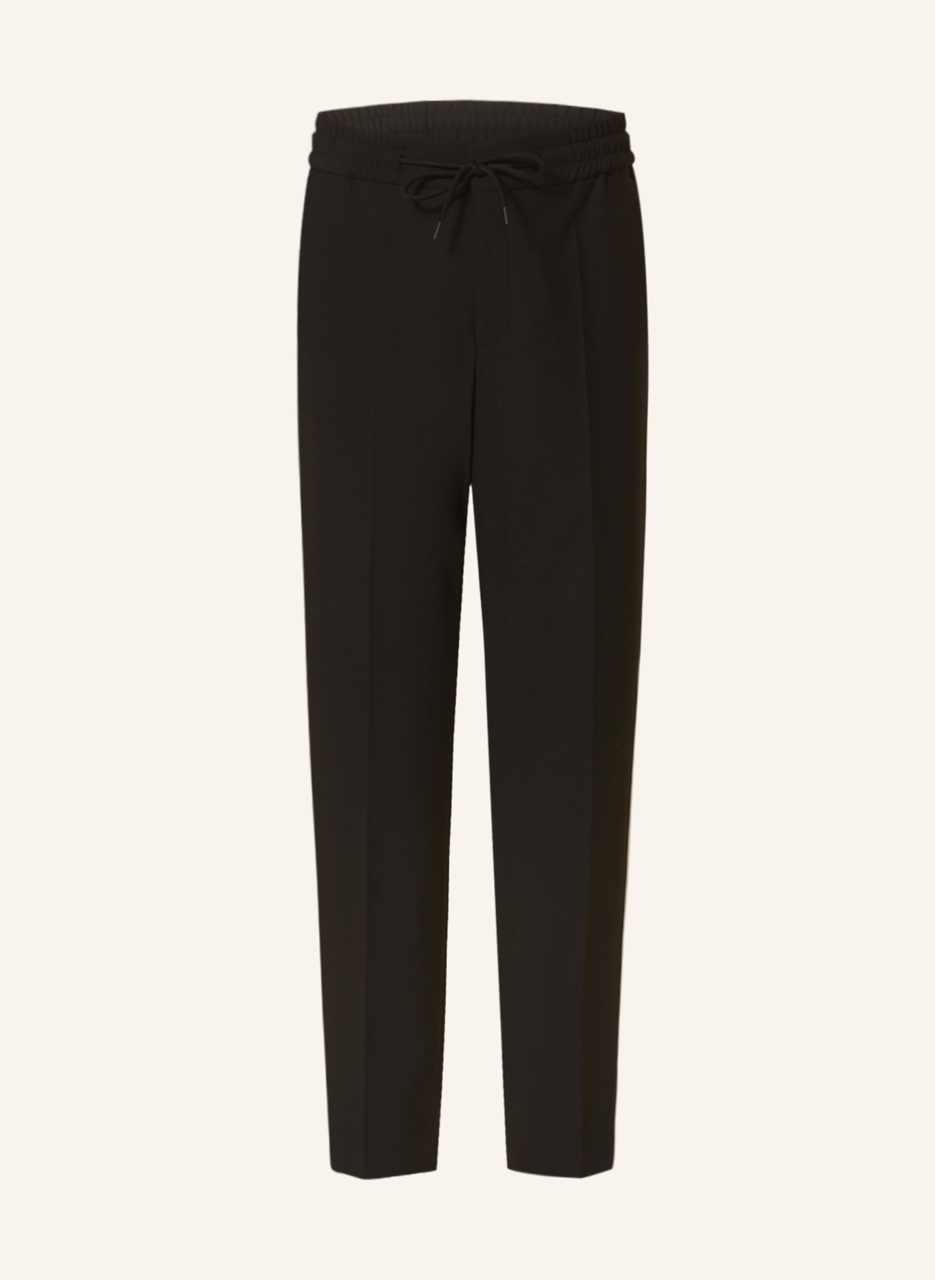 HUGO Kalhoty HOWARD v joggingovém stylu Extra Slim Fit, Barva: 001 BLACK (Obrázek 1)