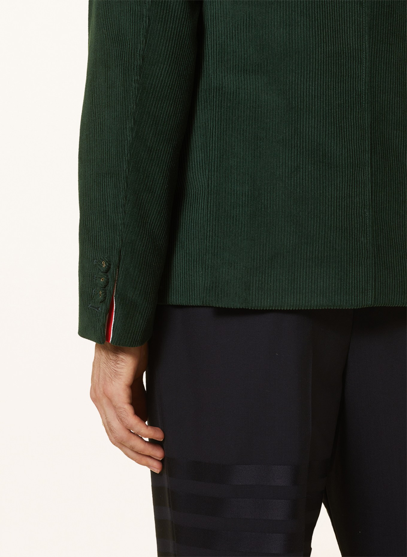 THOM BROWNE. Corduroy blazer regular fit, Color: DARK GREEN (Image 5)
