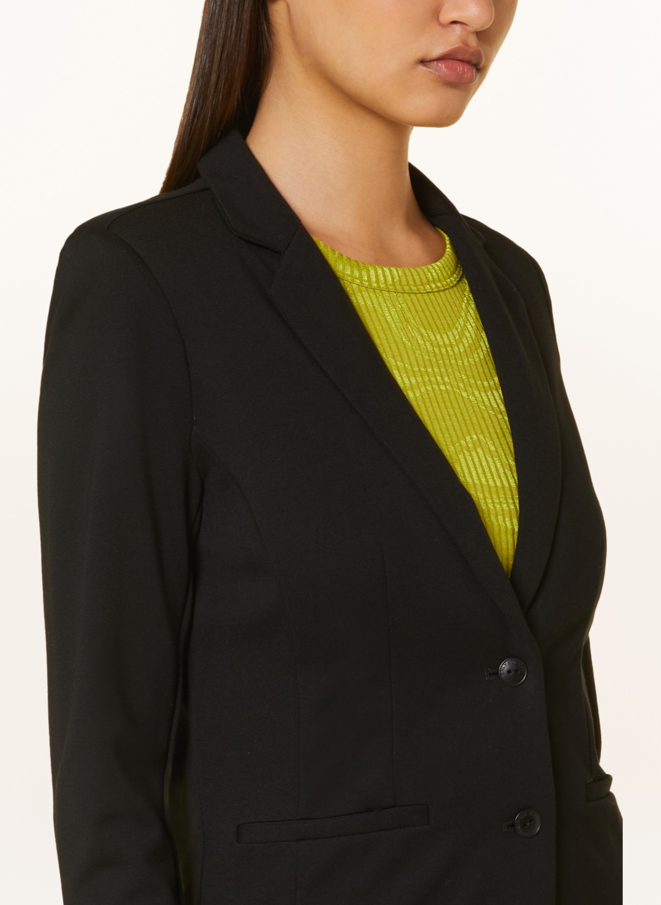 ONLY Jersey blazer, Color: BLACK (Image 4)