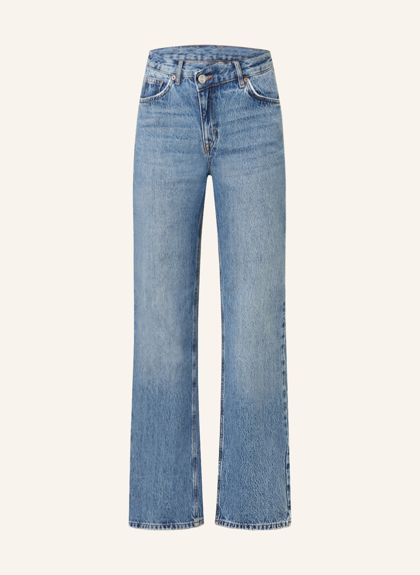 ONLY Straight Jeans, Farbe: MEDIUM BLUE DENIM (Bild 1)
