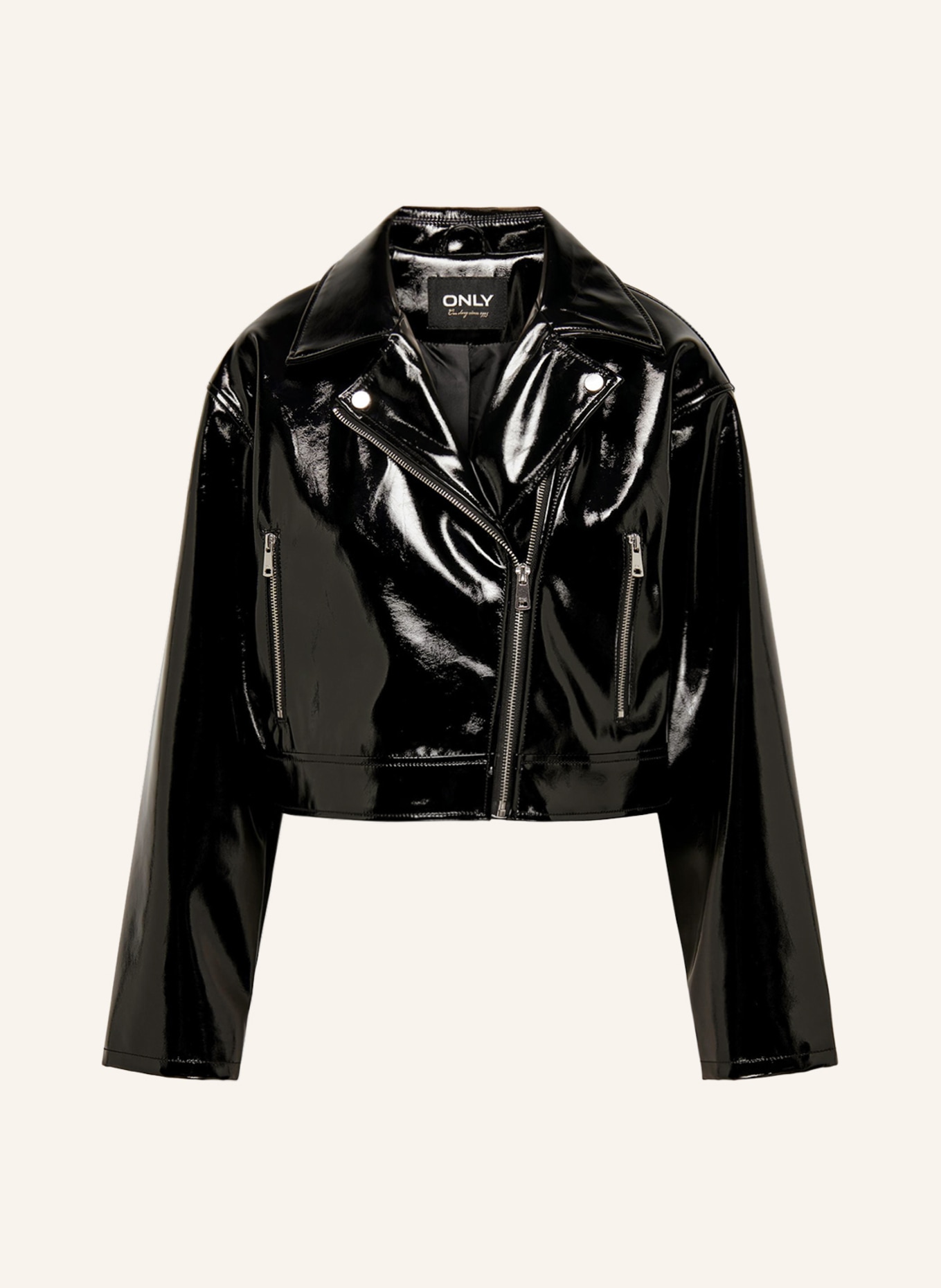 ONLY Jacket in leather look, Color: BLACK (Image 1)