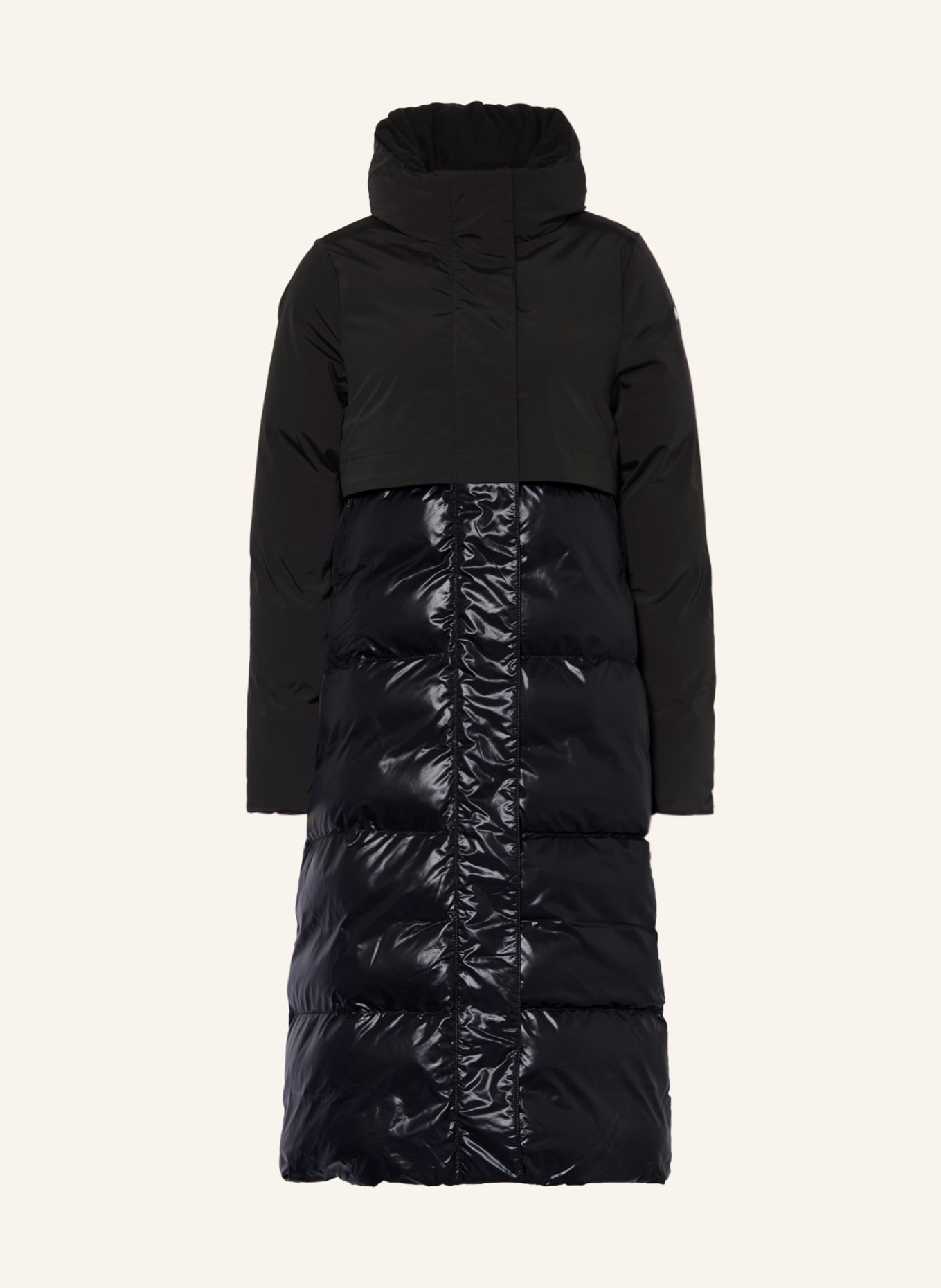 JET SET Quilted coat BARROW, Color: BLACK (Image 1)