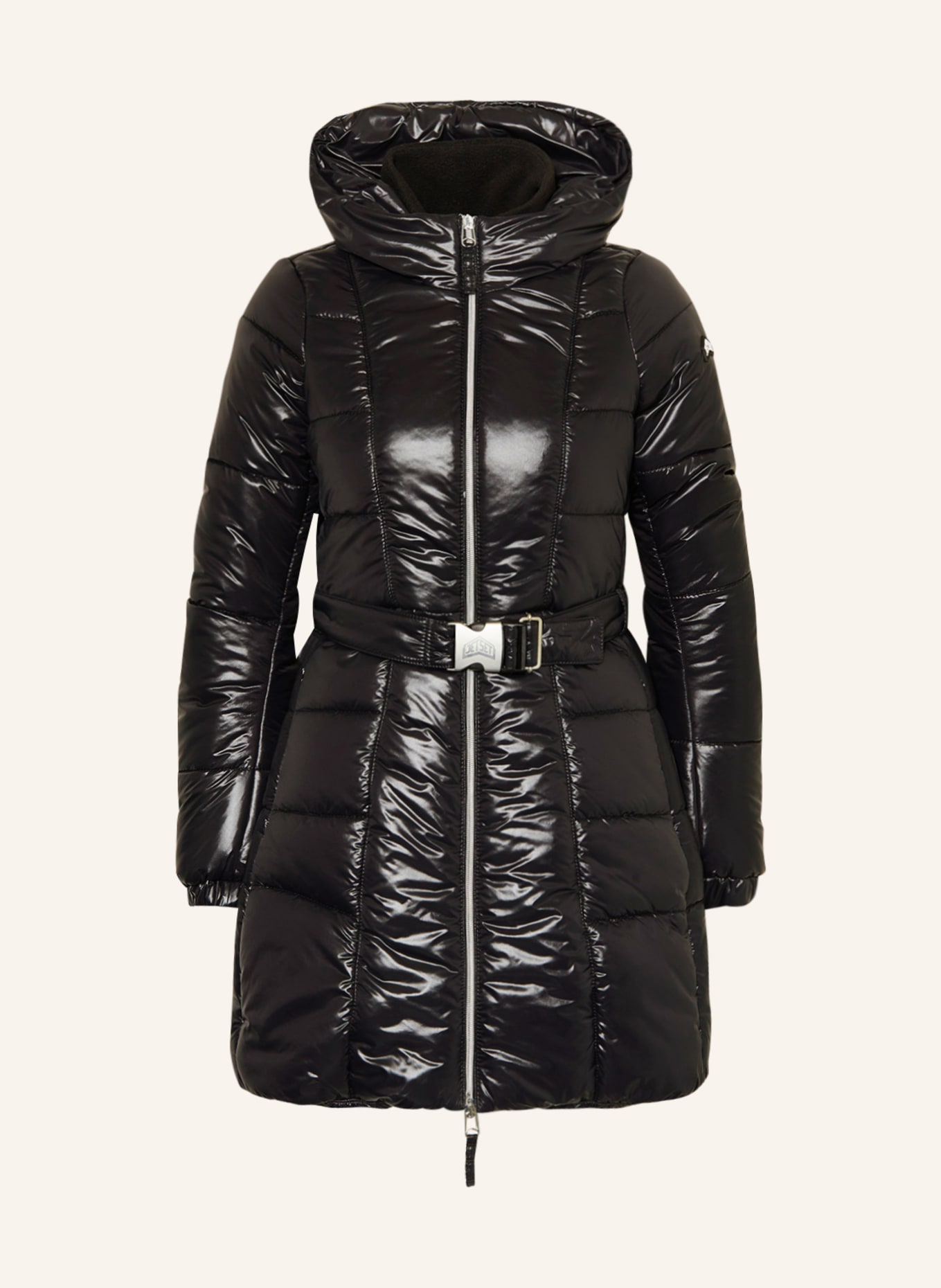 JET SET Quilted coat MARQUETTE, Color: BLACK (Image 1)