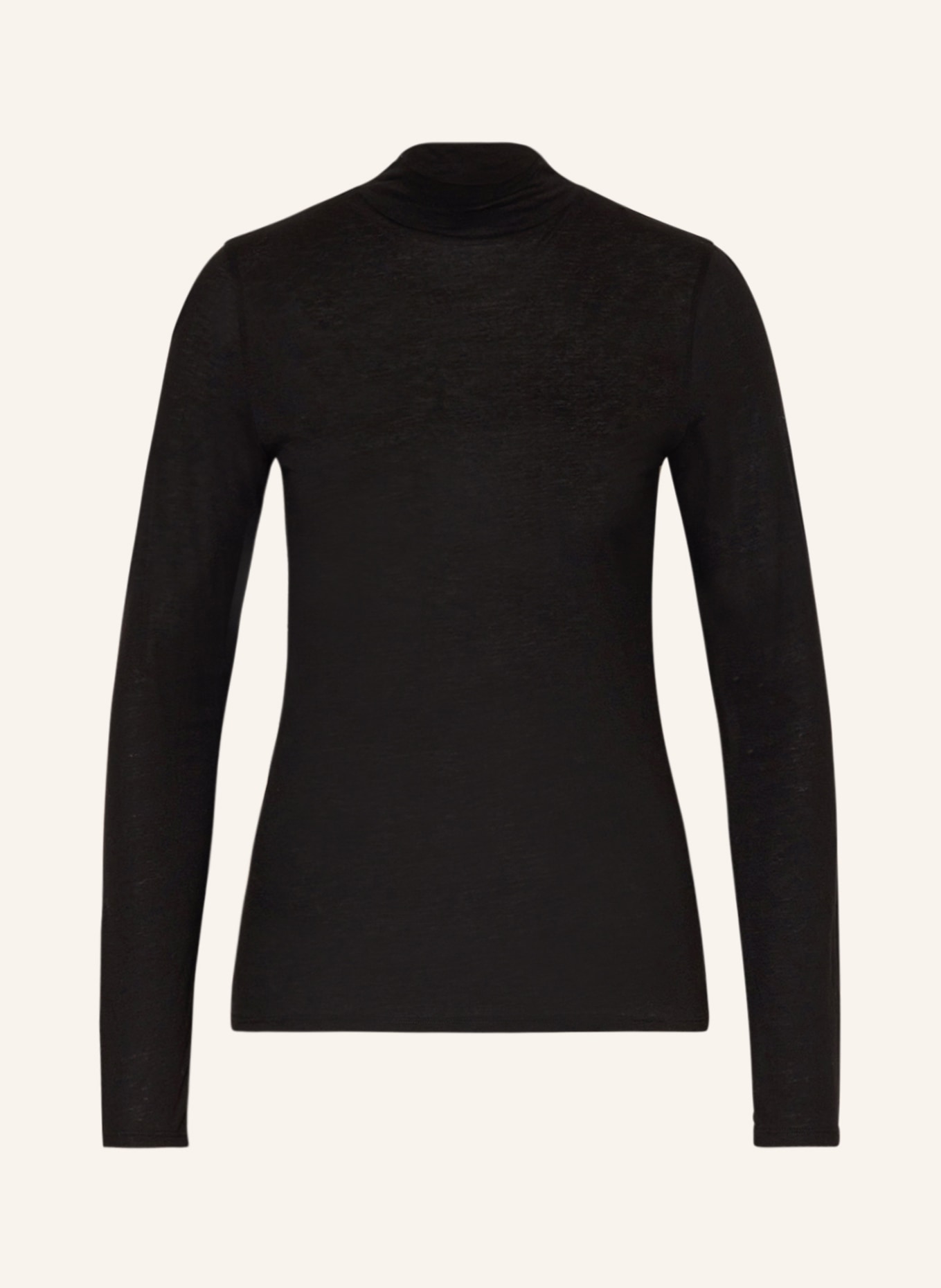 DRYKORN Long sleeve shirt FJOLA, Color: BLACK (Image 1)
