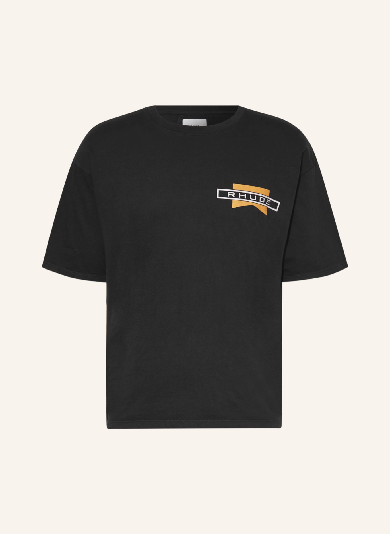 RHUDE T-shirt, Kolor: CZARNY (Obrazek 1)