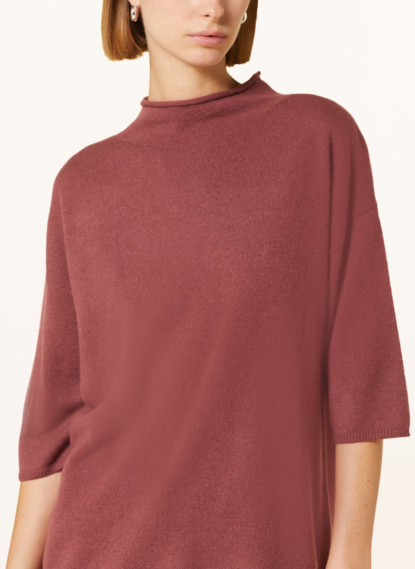 MRS & HUGS Cashmere sweater, Color: DARK RED (Image 4)