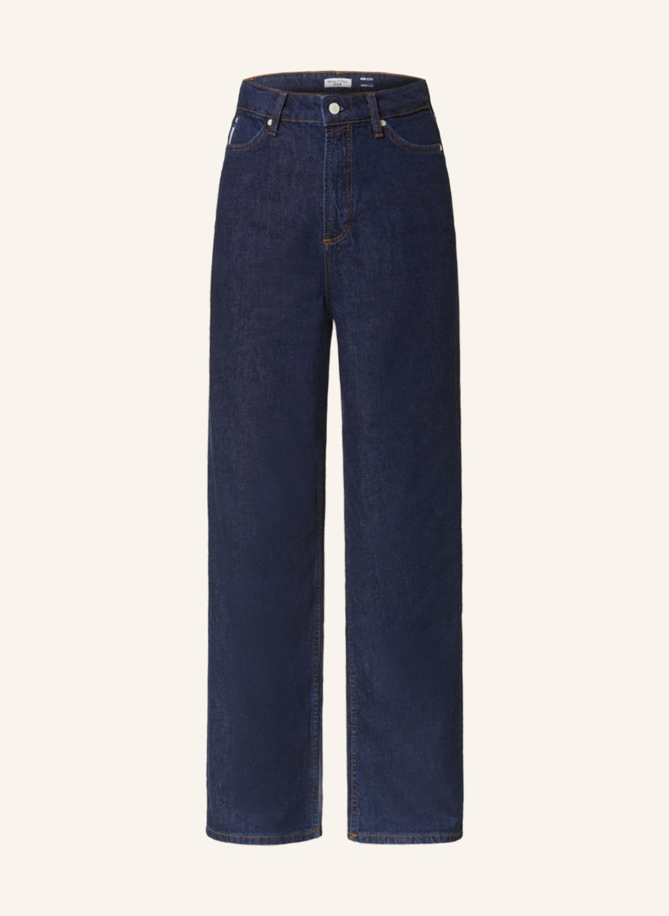 Marc O'Polo DENIM Straight Jeans, Farbe: Q17 multi/raw caribbean blue (Bild 1)