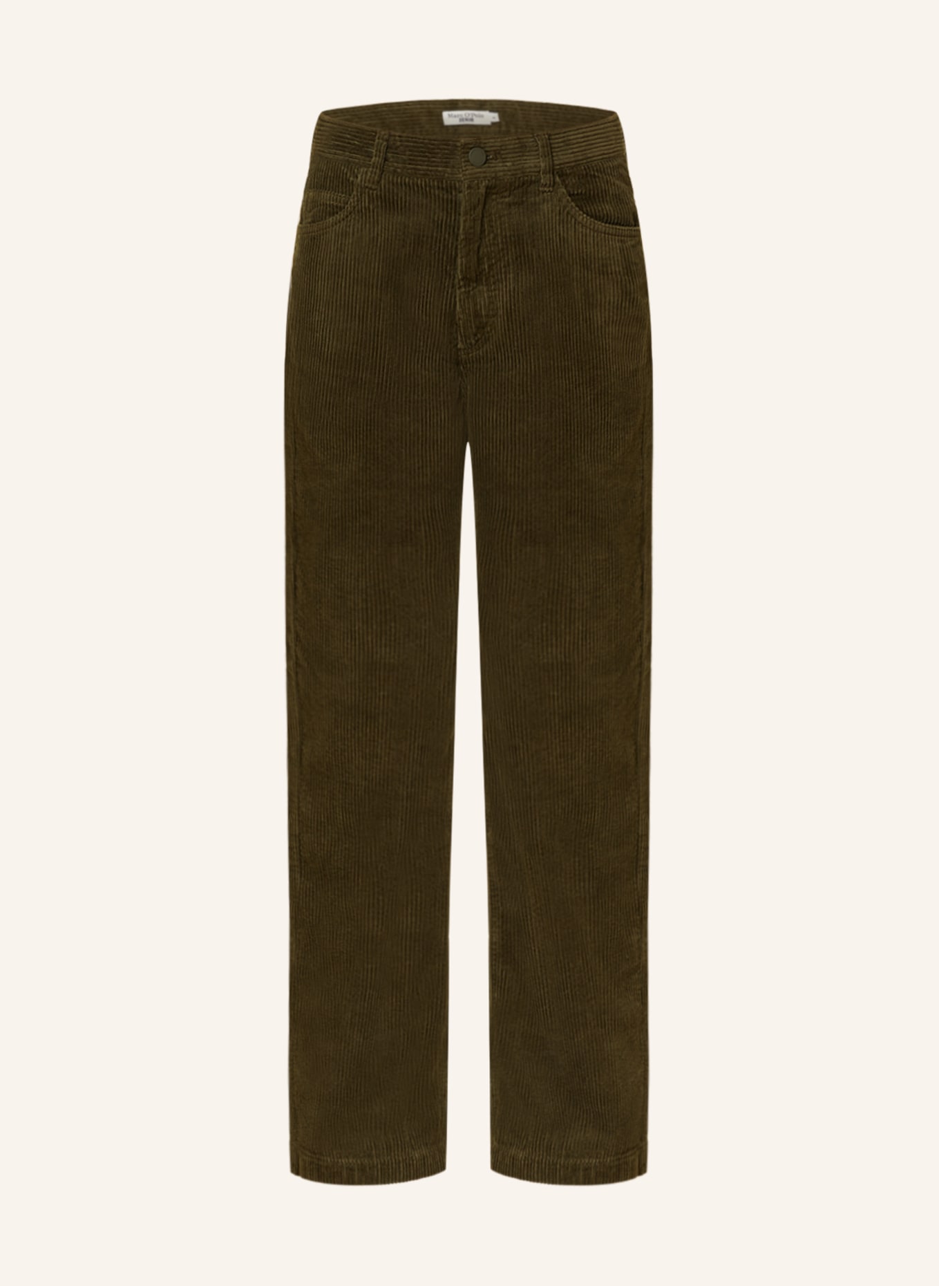 Marc O'Polo DENIM Corduroy trousers, Color: GREEN (Image 1)