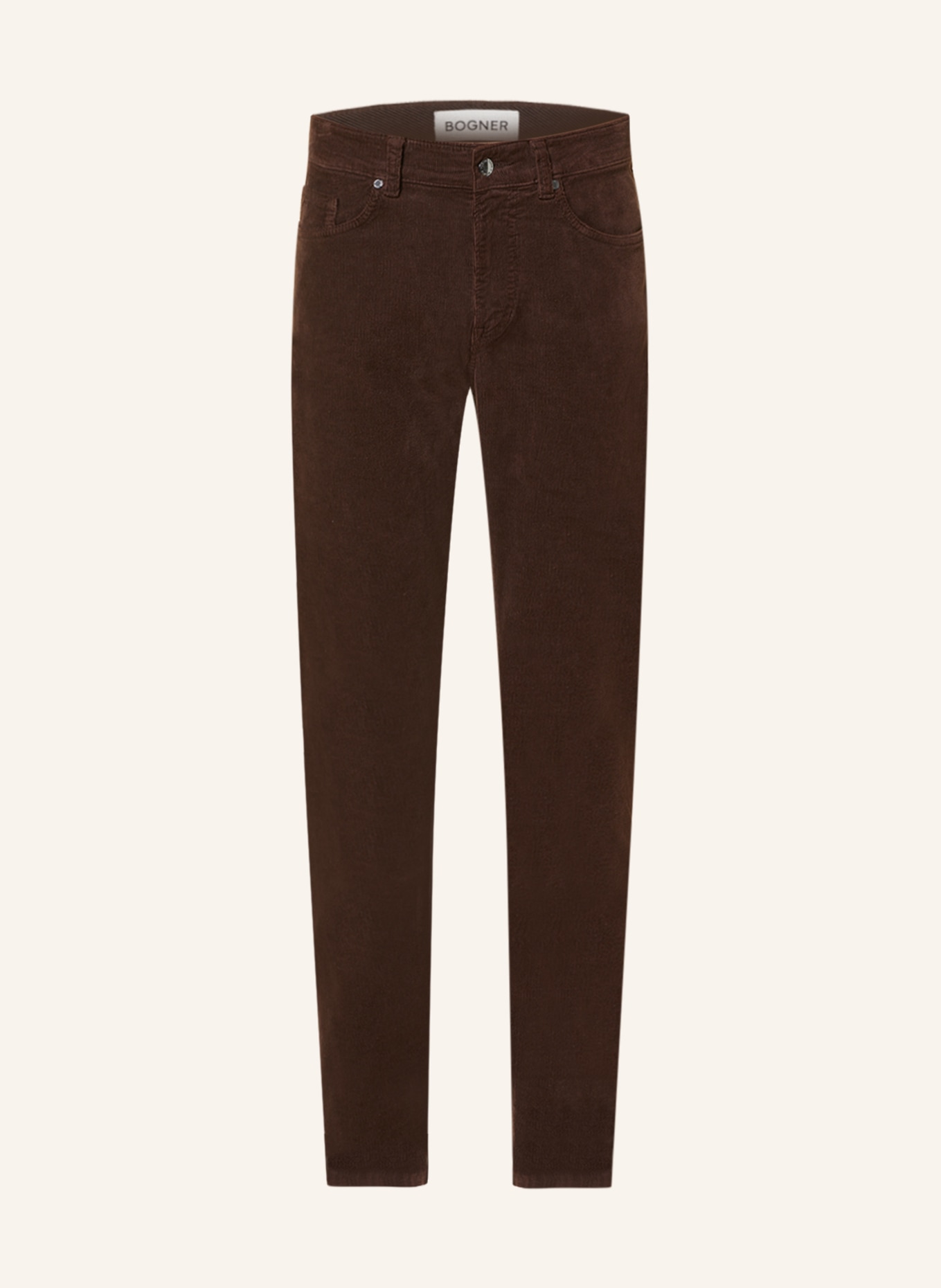 BOGNER Corduroy trousers ROB prime fit, Color: BROWN (Image 1)