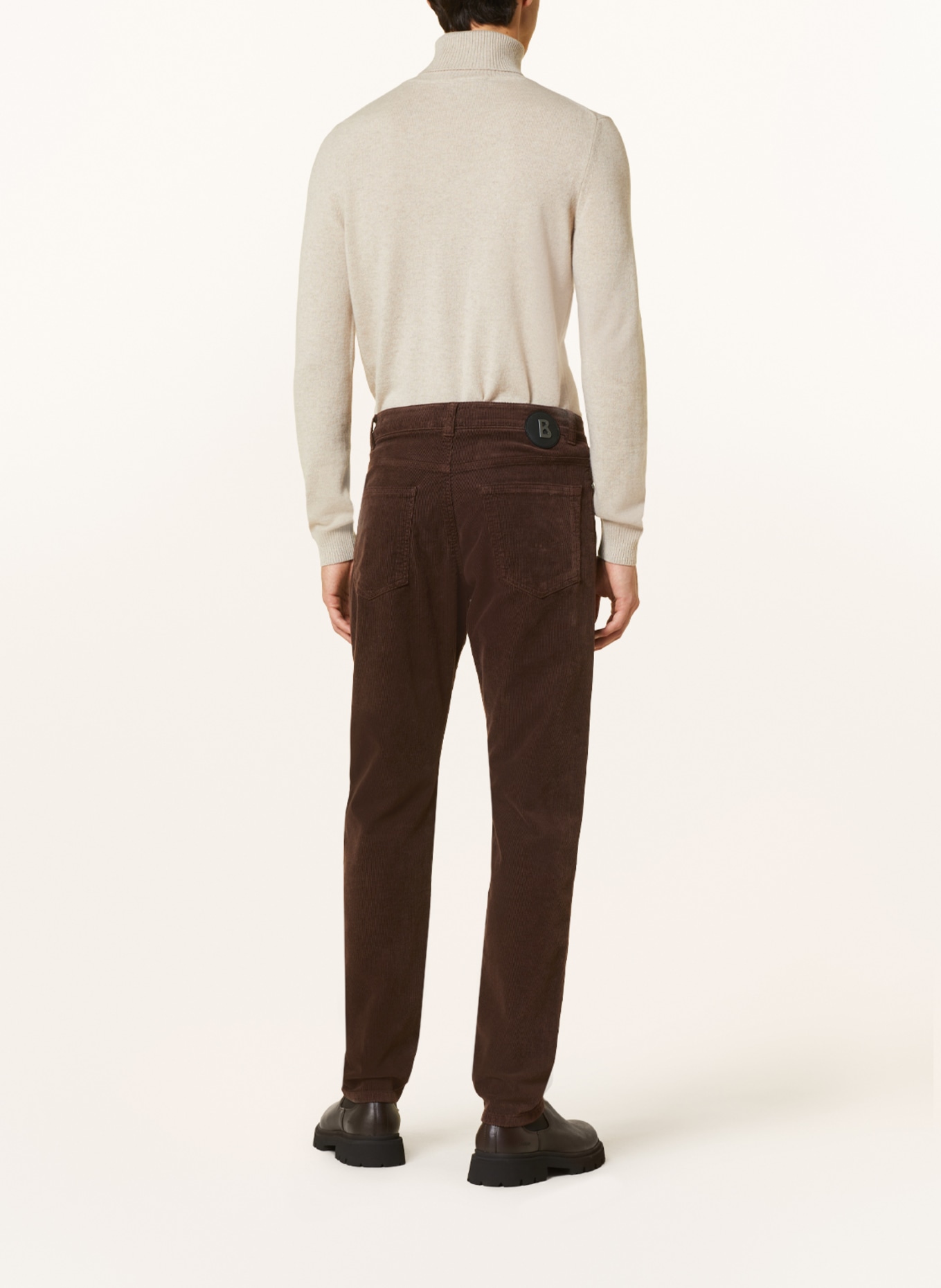 BOGNER Corduroy trousers ROB prime fit, Color: BROWN (Image 3)