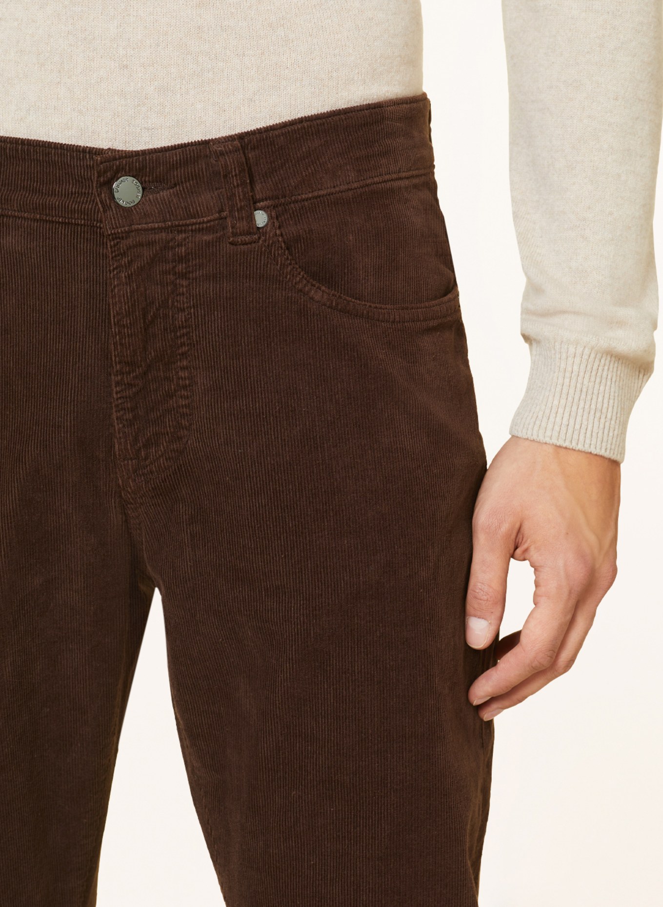 BOGNER Corduroy trousers ROB prime fit, Color: BROWN (Image 6)