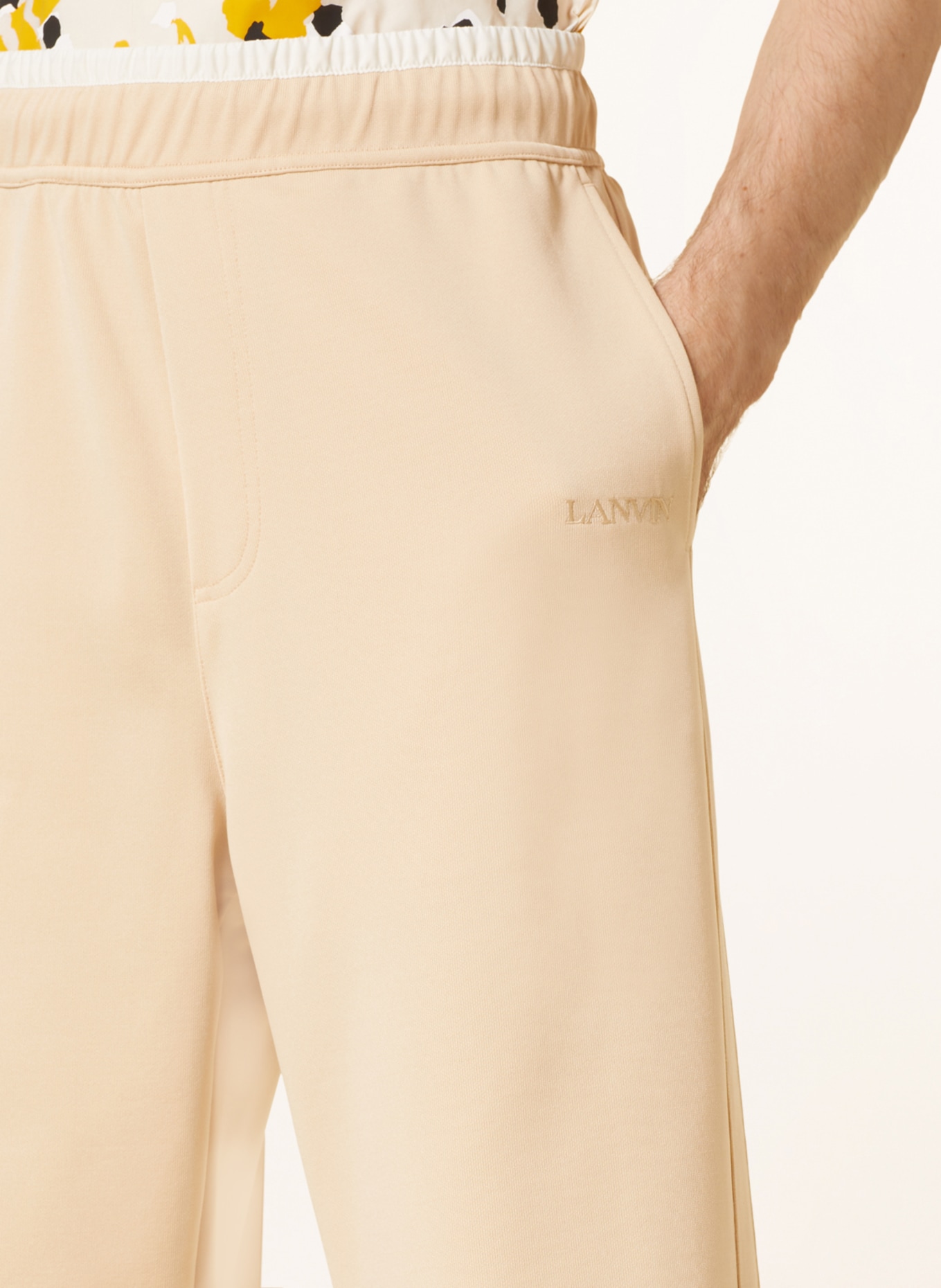 LANVIN Sweatpants, Color: BEIGE (Image 5)