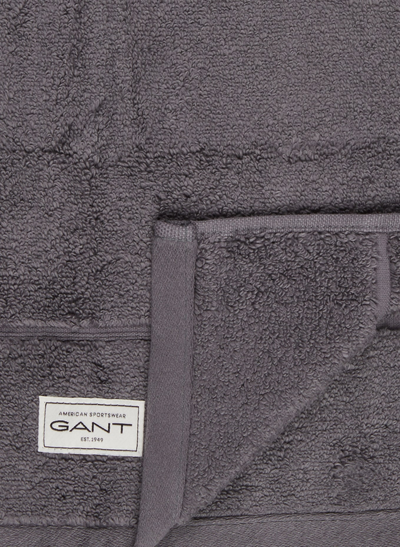 GANT HOME Ručníky, 4 kusy v balení: TMAVĚ ŠEDÁ