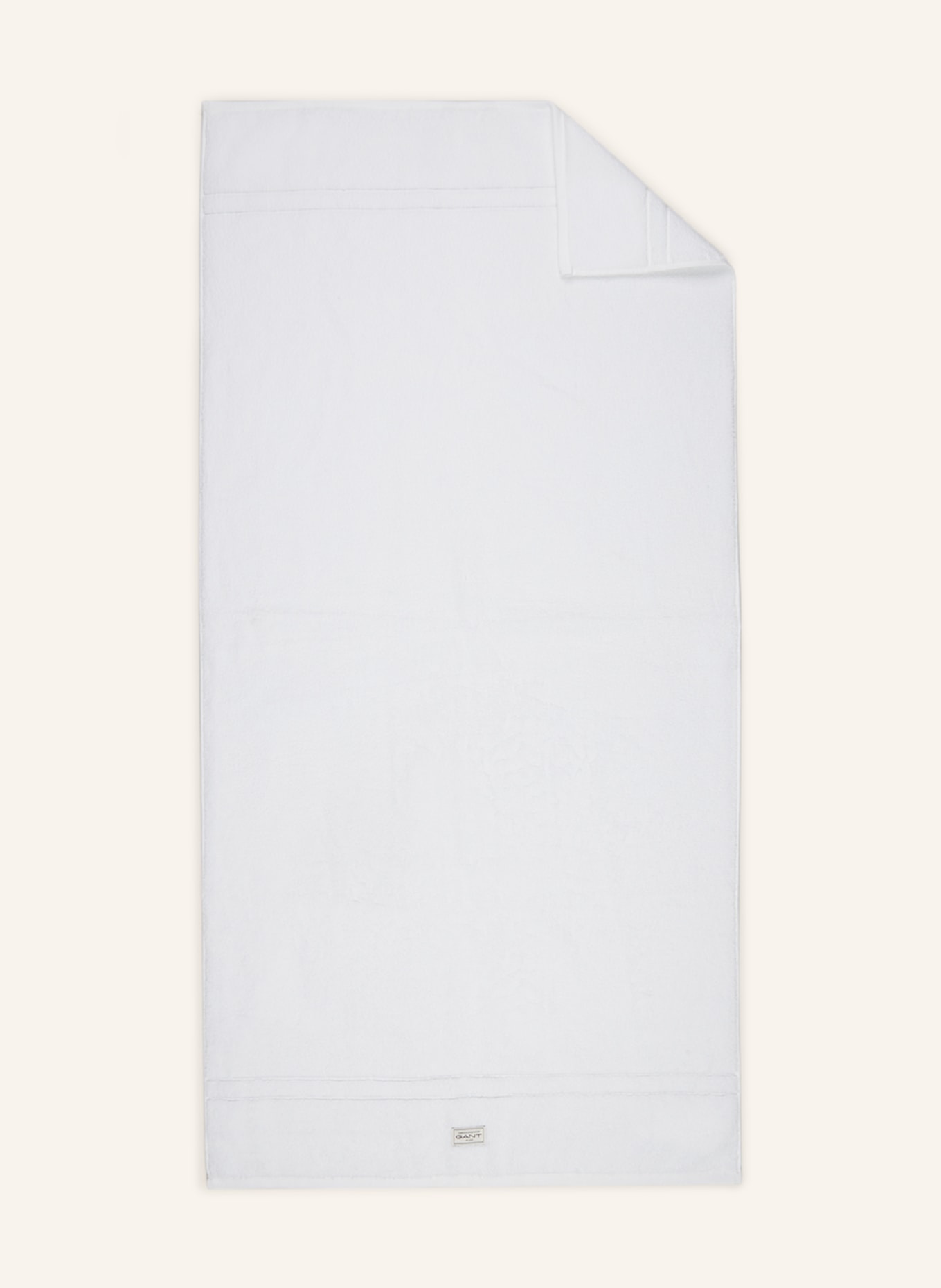GANT HOME Bath towel, Color: WHITE (Image 1)