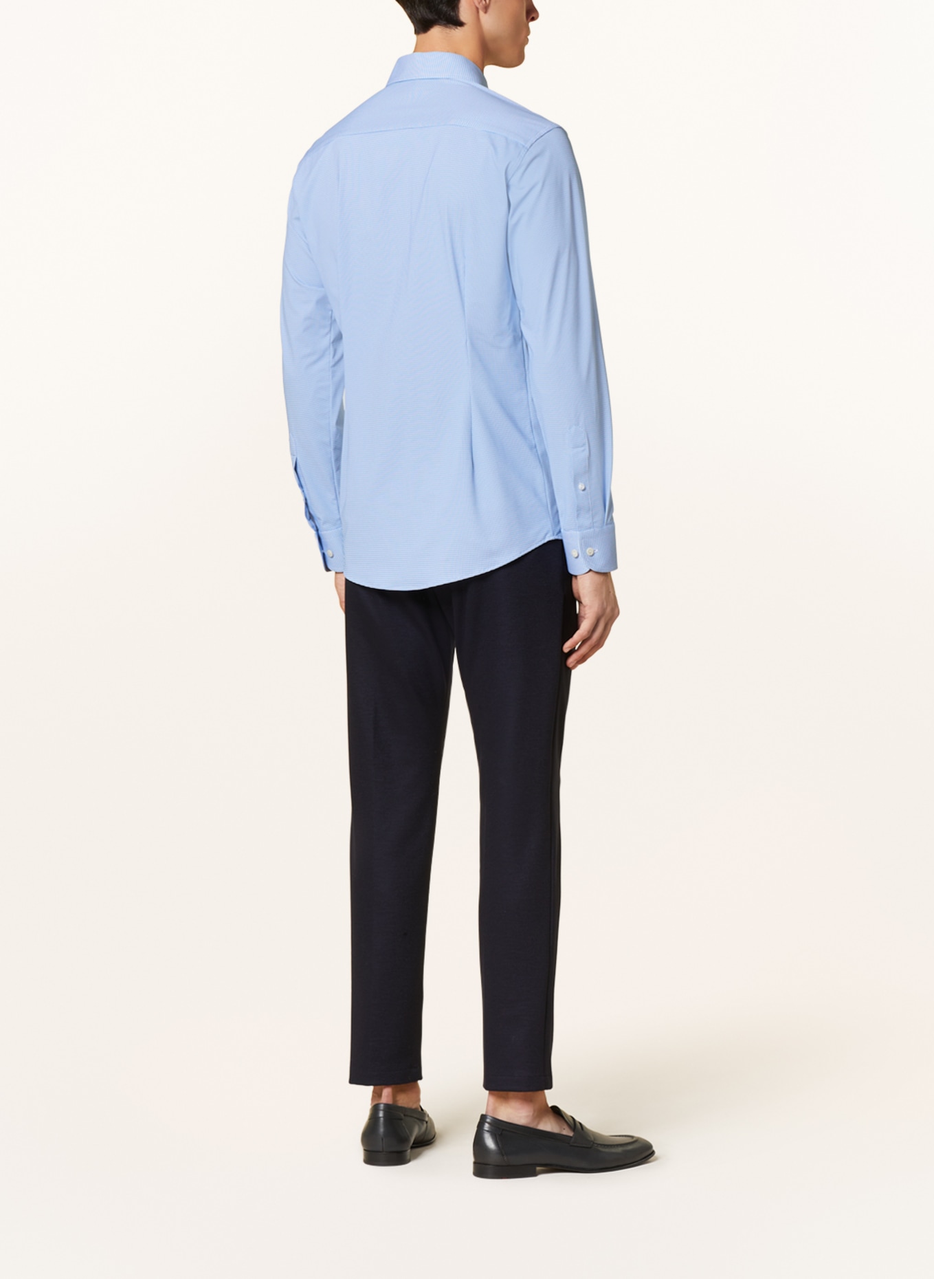 ETON Shirt slim fit, Color: LIGHT BLUE/ WHITE (Image 3)