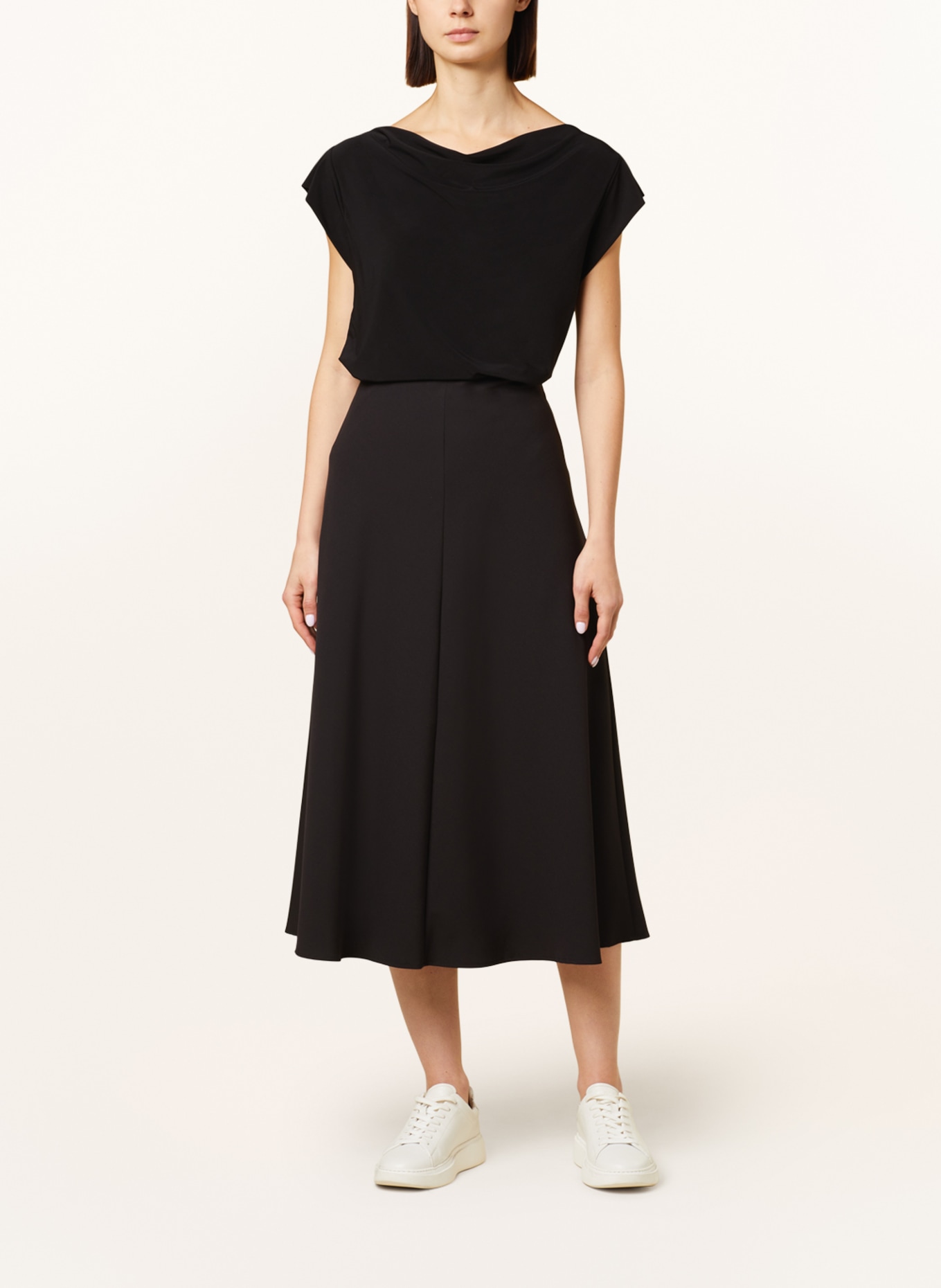 ELENA MIRO Skirt, Color: BLACK (Image 2)
