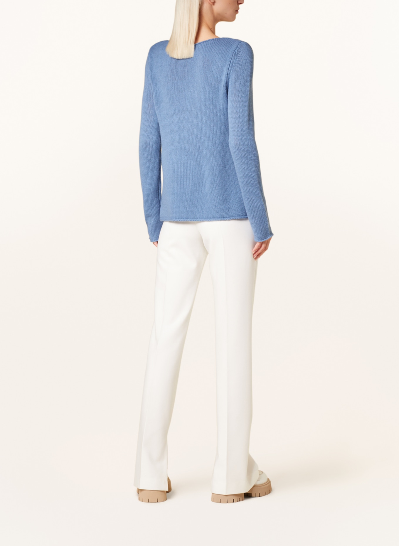 FFC Pullover mit Cashmere, Farbe: HELLBLAU (Bild 3)