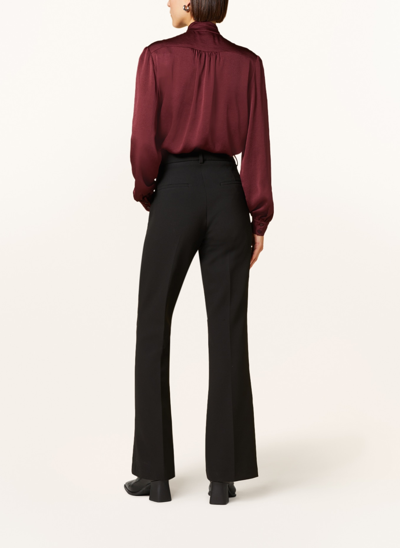 CAMBIO Trousers FAWN, Color: BLACK (Image 3)