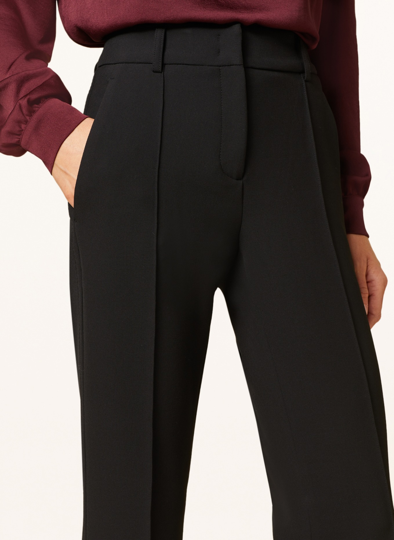 CAMBIO Trousers FAWN, Color: BLACK (Image 5)