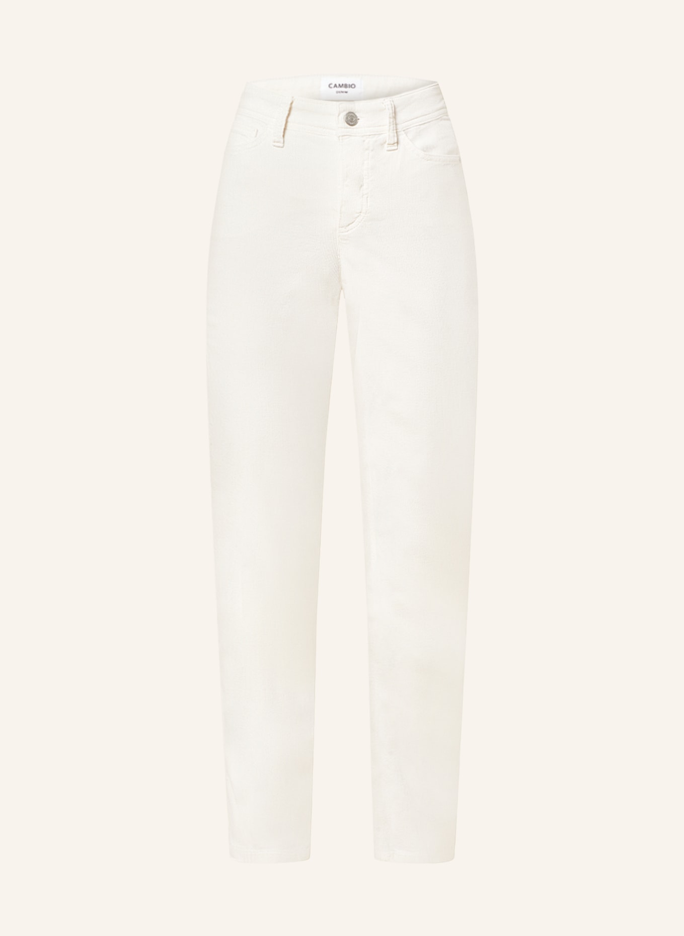 CAMBIO Corduroy trousers PIPER, Color: CREAM (Image 1)
