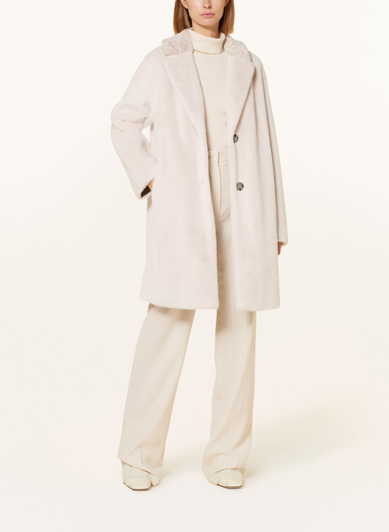 lilienfels Faux fur coat, Color: WHITE (Image 2)