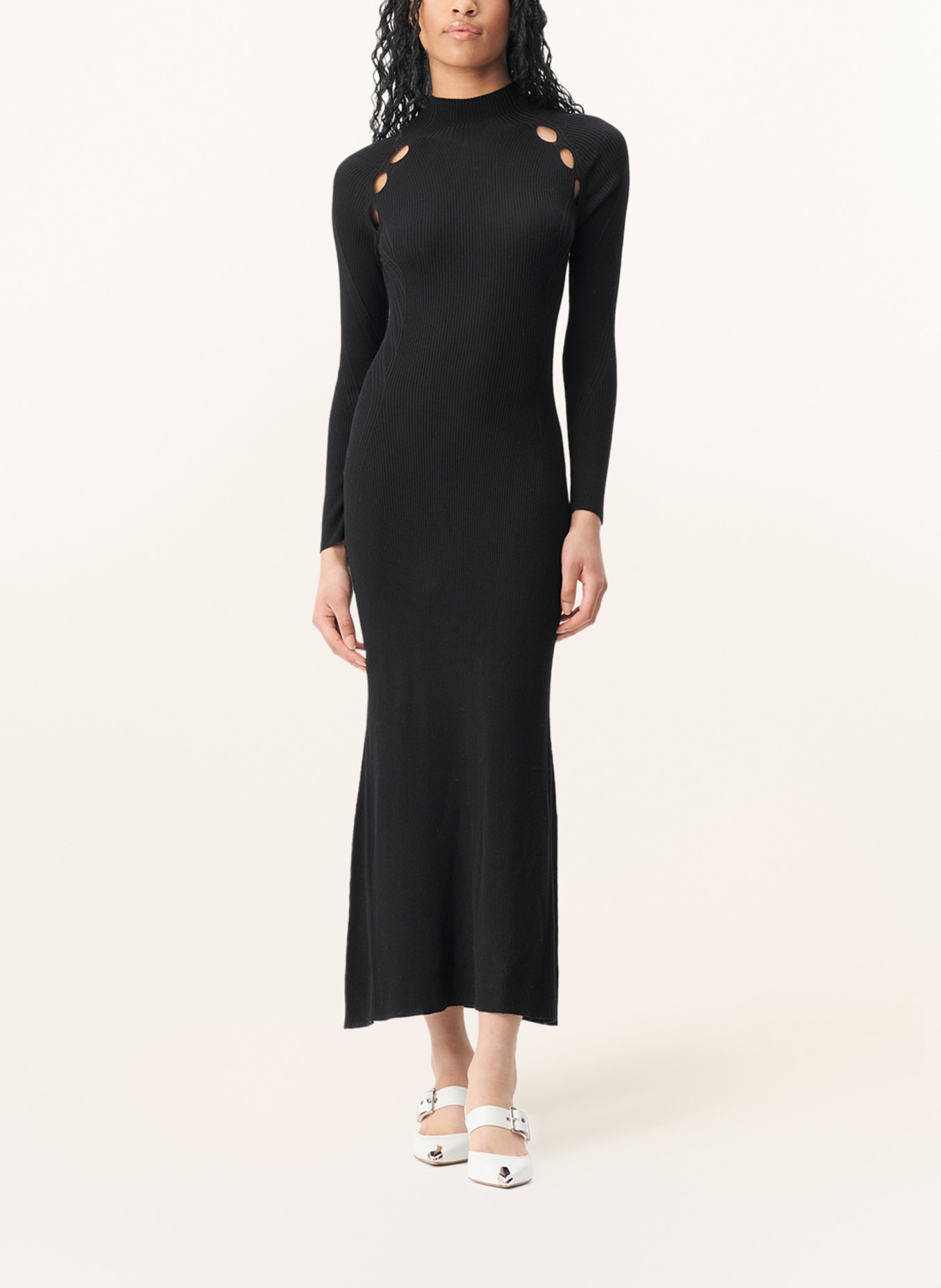 Lala Berlin Knit dress KALLESTE, Color: BLACK (Image 2)