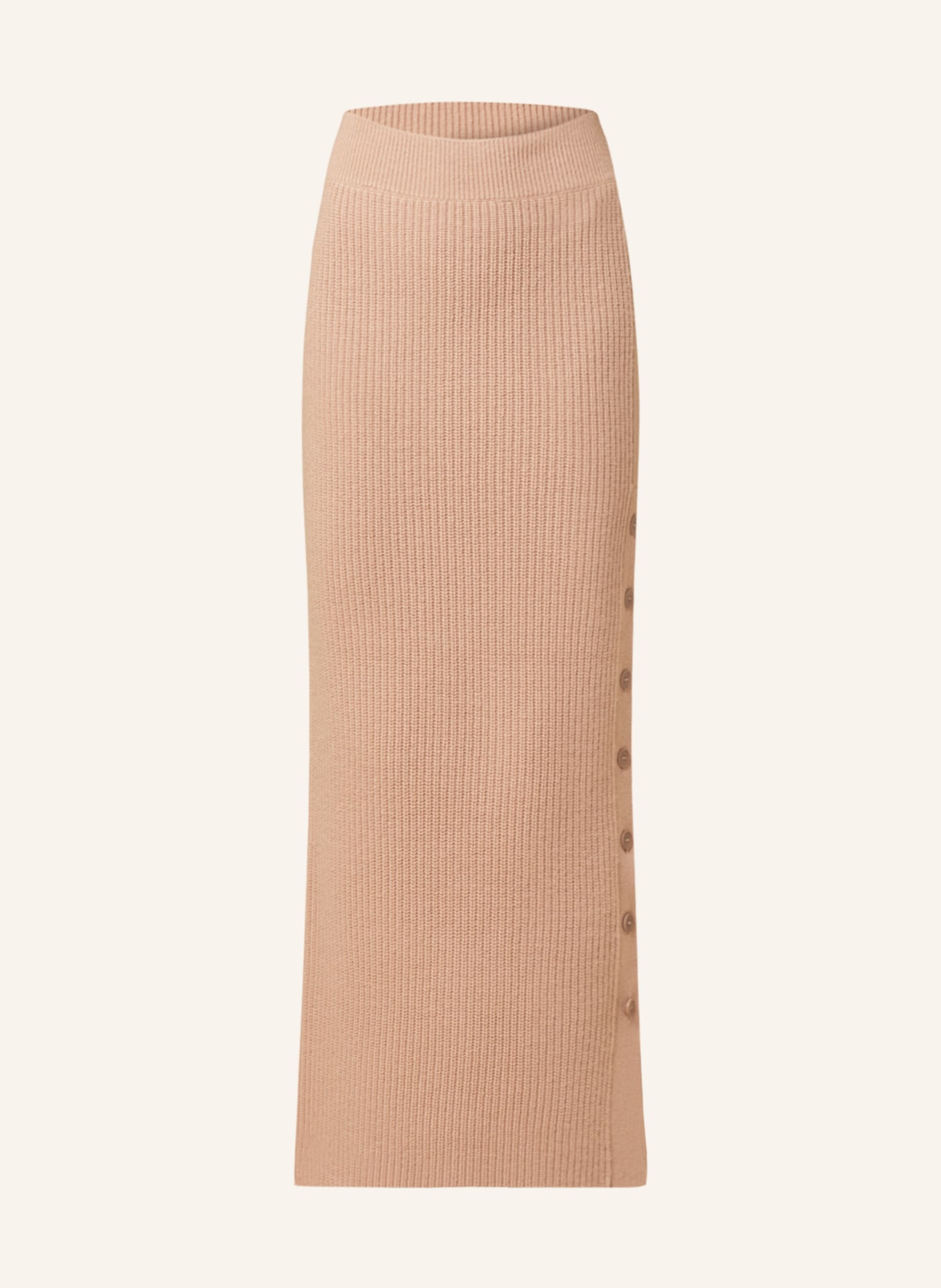 Calvin Klein Úpletová sukně, Barva: BÉŽOVÁ (Obrázek 1)