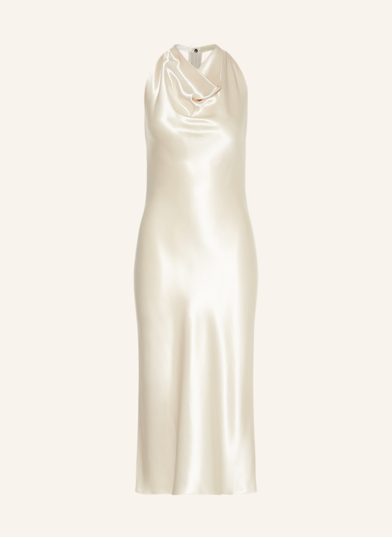Calvin Klein Sukienka satynowa, Kolor: ECRU (Obrazek 1)