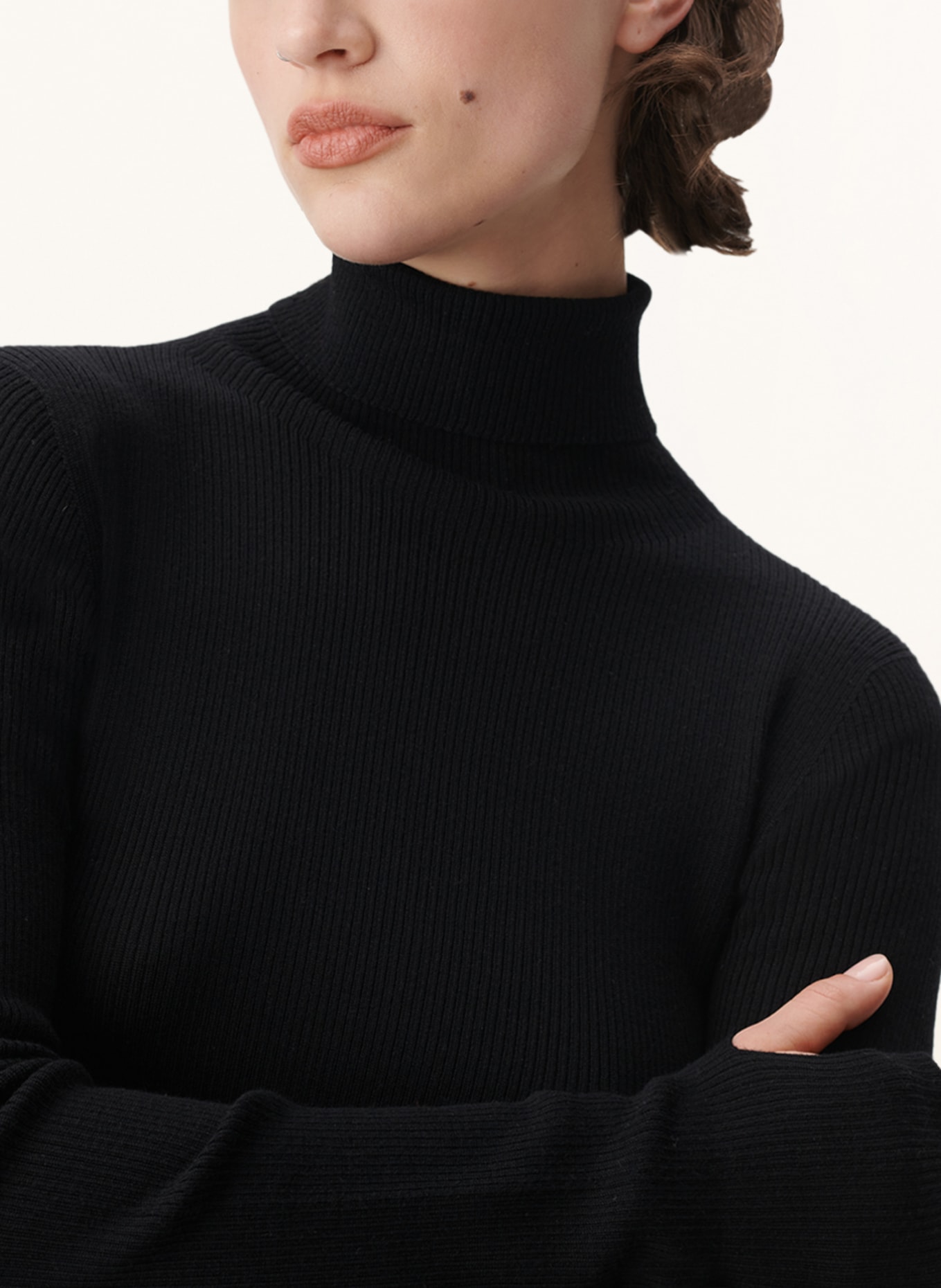 Lala Berlin Turtleneck sweater KALLIOPI, Color: BLACK (Image 4)
