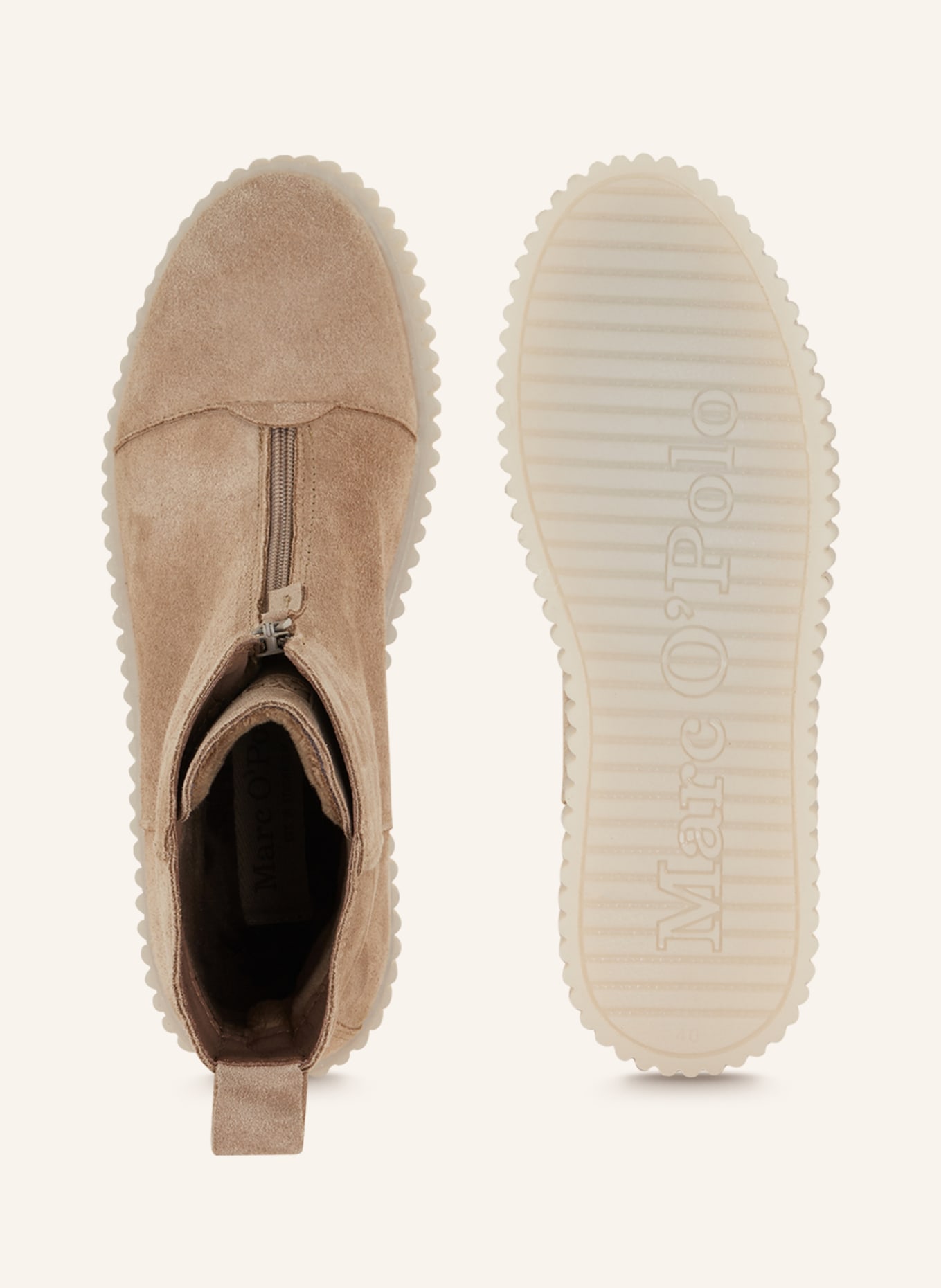 Marc O'Polo Plateau-Boots, Farbe: TAUPE (Bild 5)