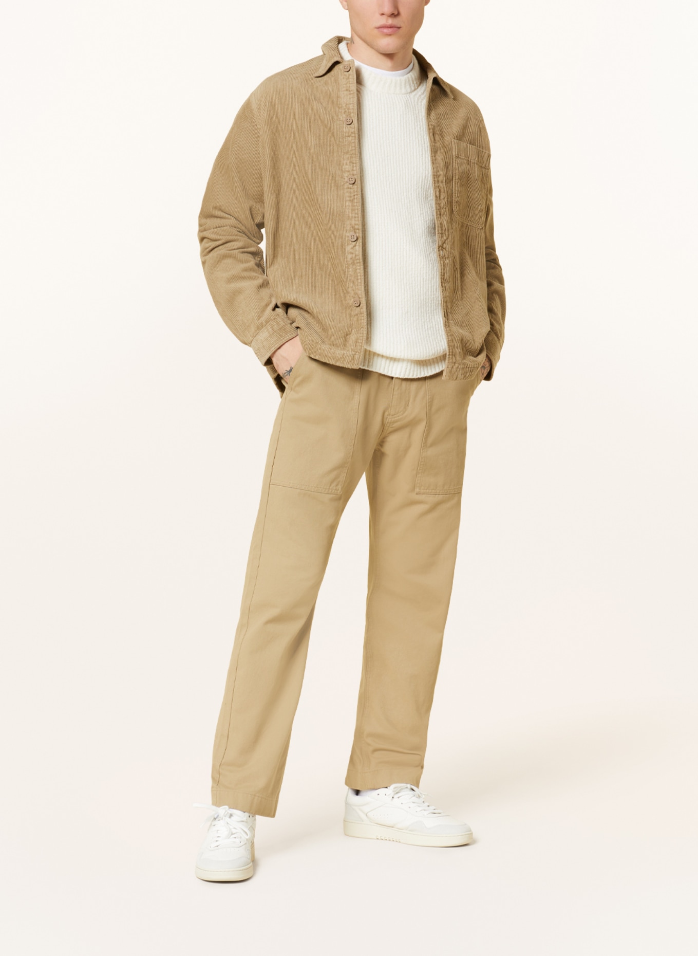 Marc O'Polo DENIM Chinos straight fit, Color: LIGHT BROWN (Image 2)