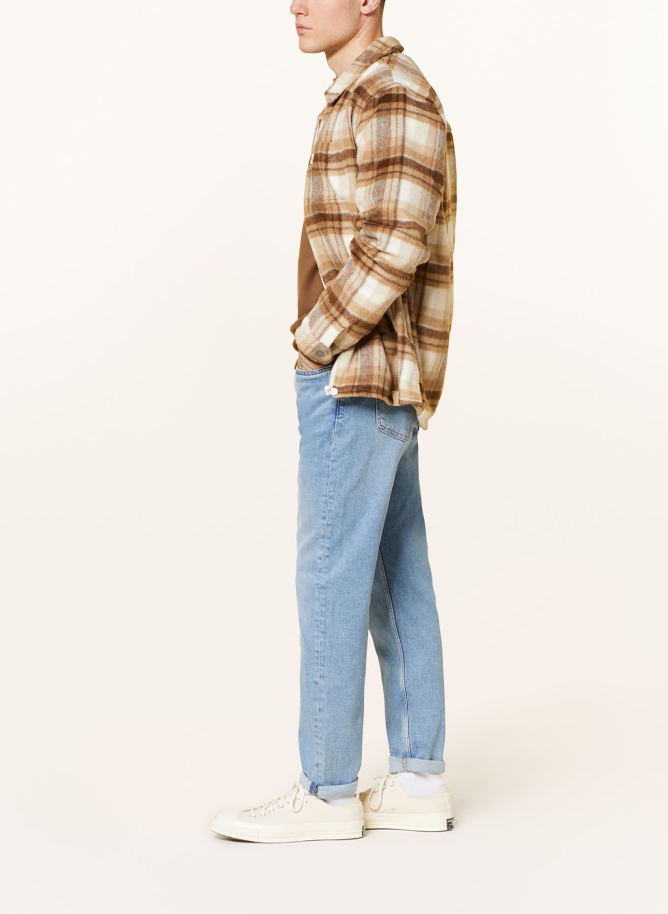 Marc O'Polo DENIM Jeans tapered fit, Color: P39 multi/vintage light cobalt blu (Image 4)