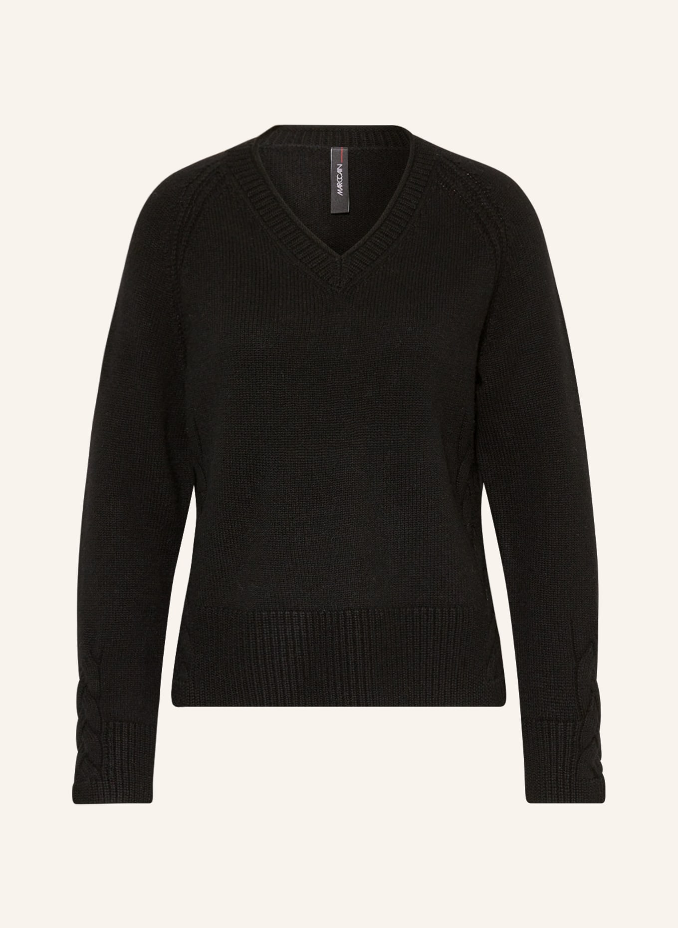 MARC CAIN Sweater, Color: BLACK (Image 1)