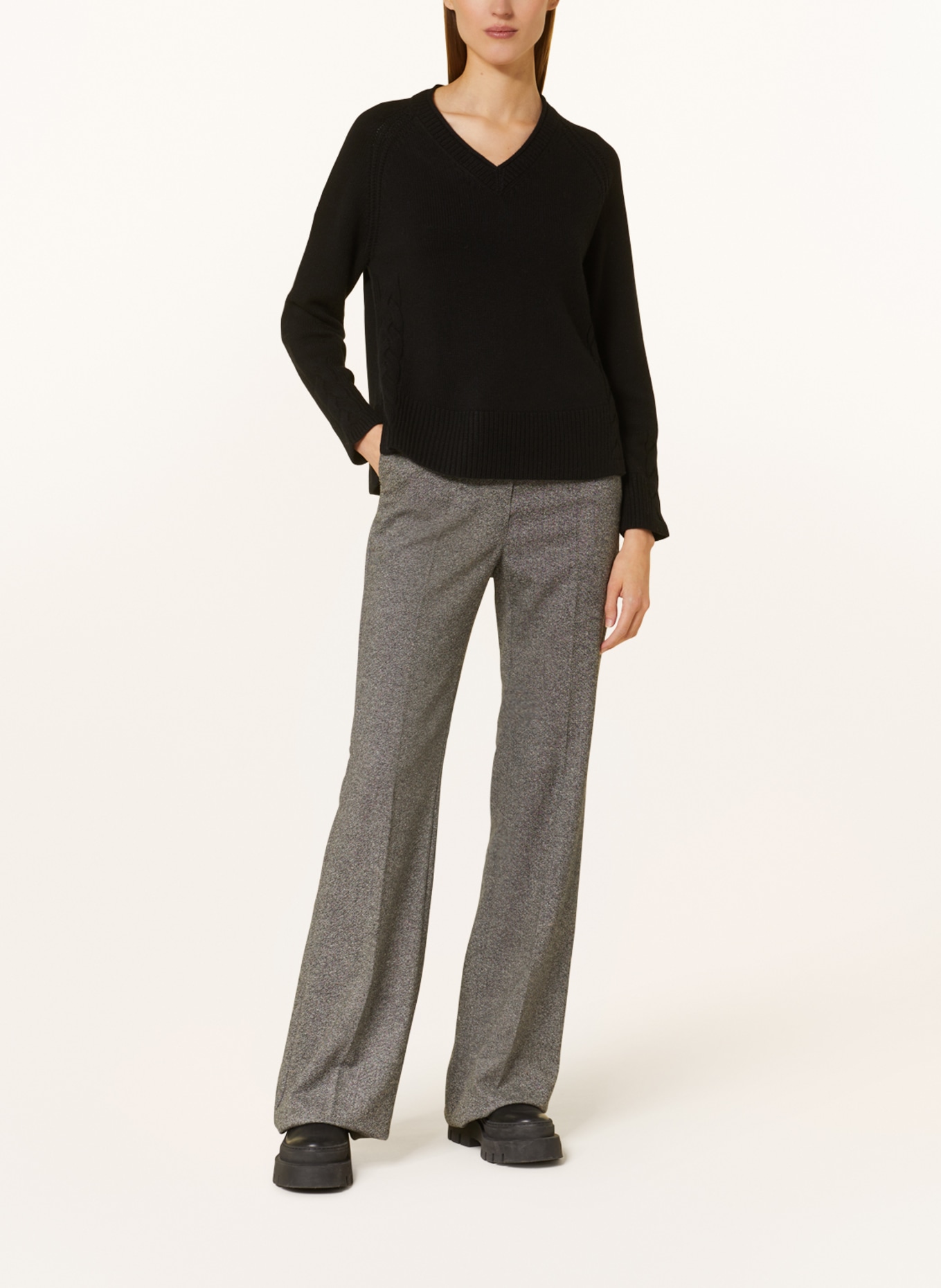 MARC CAIN Pullover, Farbe: SCHWARZ (Bild 2)
