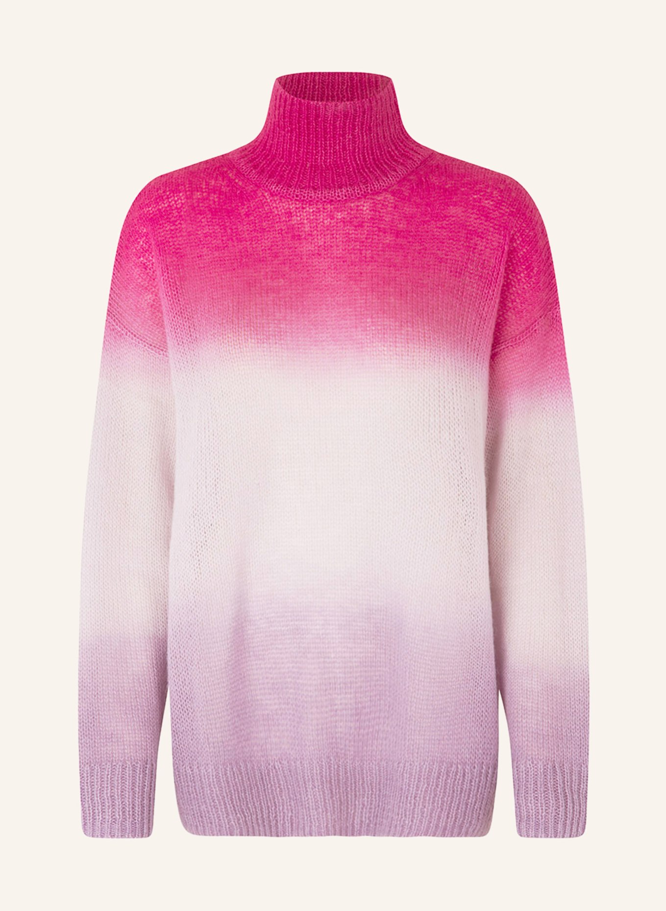 SAMSØE SAMSØE Sweater JULIETTE with mohair: NEW LOOK Pullover marrone chiaro grigio crema
