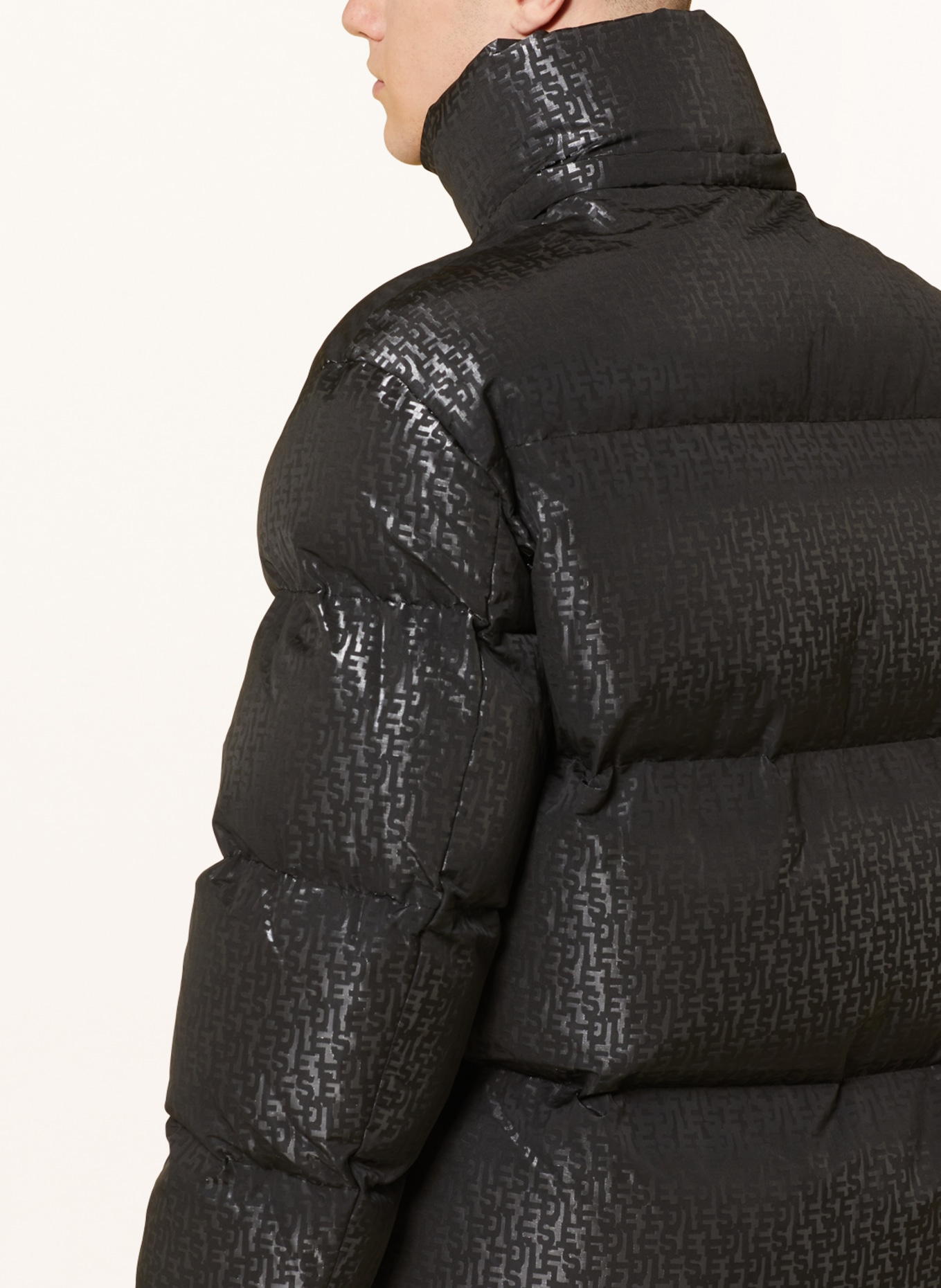 DIESEL Quilted jacket W-ROLFYS-MON, Color: BLACK (Image 6)