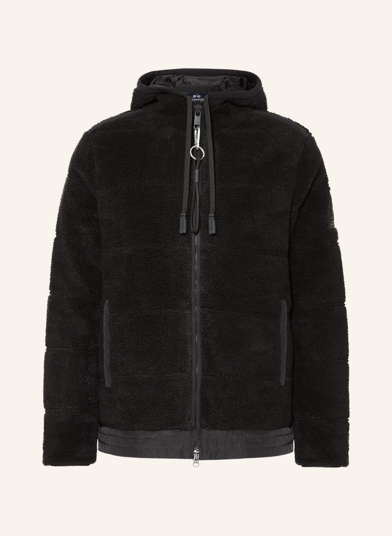LA MARTINA Teddy jacket, Color: BLACK (Image 1)