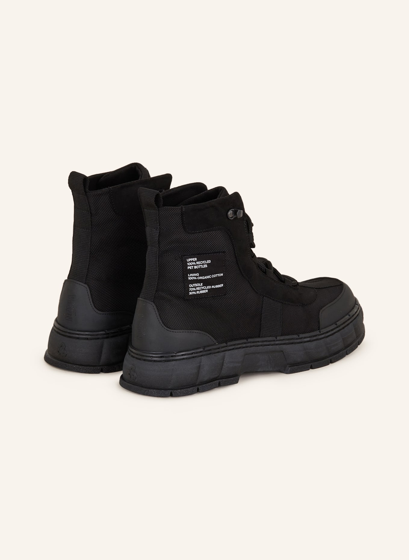 VIRÒN Lace-up boots 2017, Color: BLACK (Image 2)