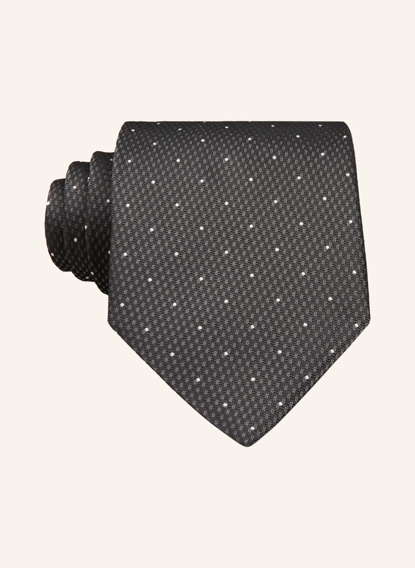 BOSS Krawatte, Farbe: DUNKELGRAU/ WEISS(Bild null)