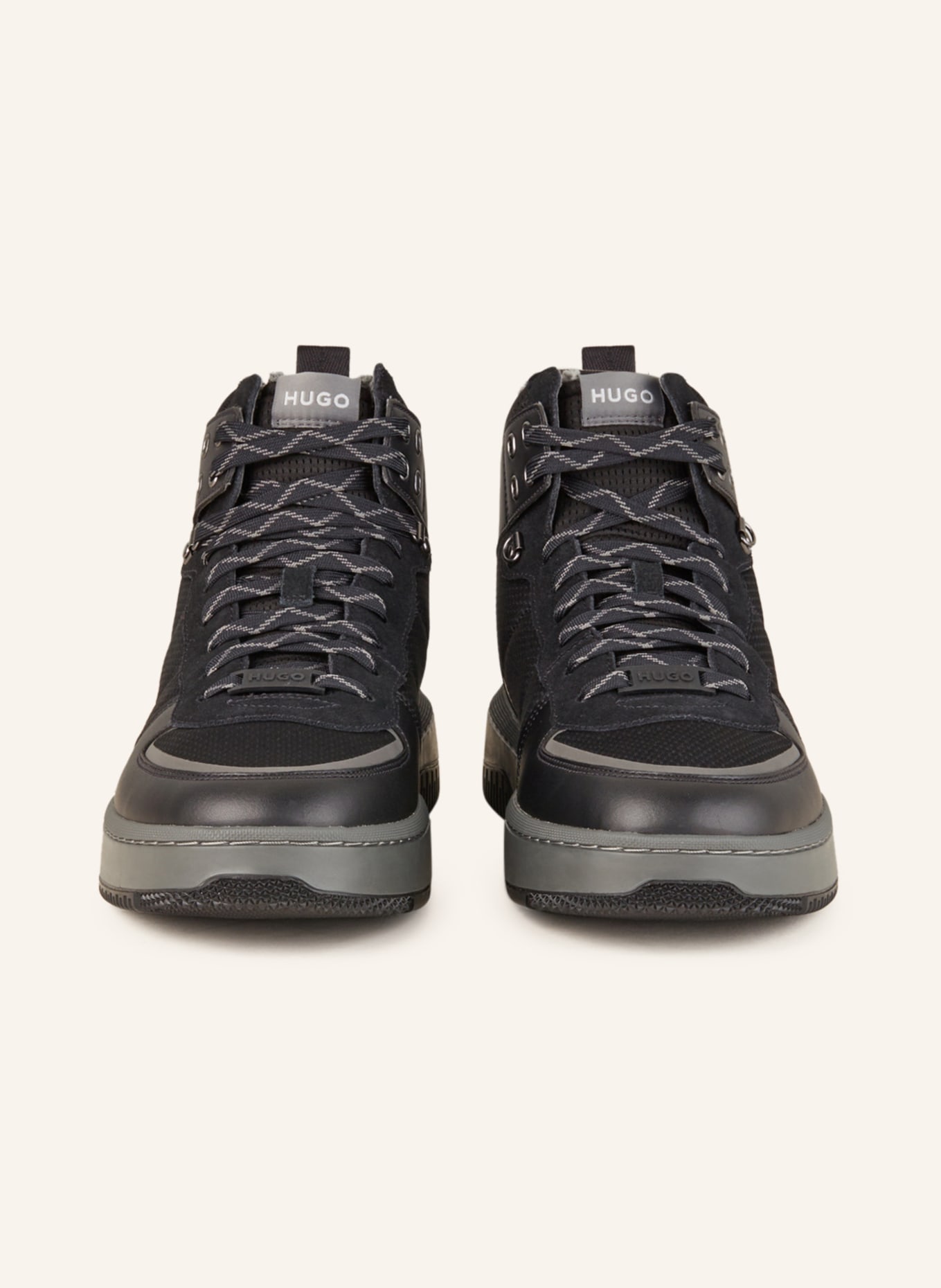 HUGO High-top sneakers KILIAN HITO, Color: BLACK (Image 3)