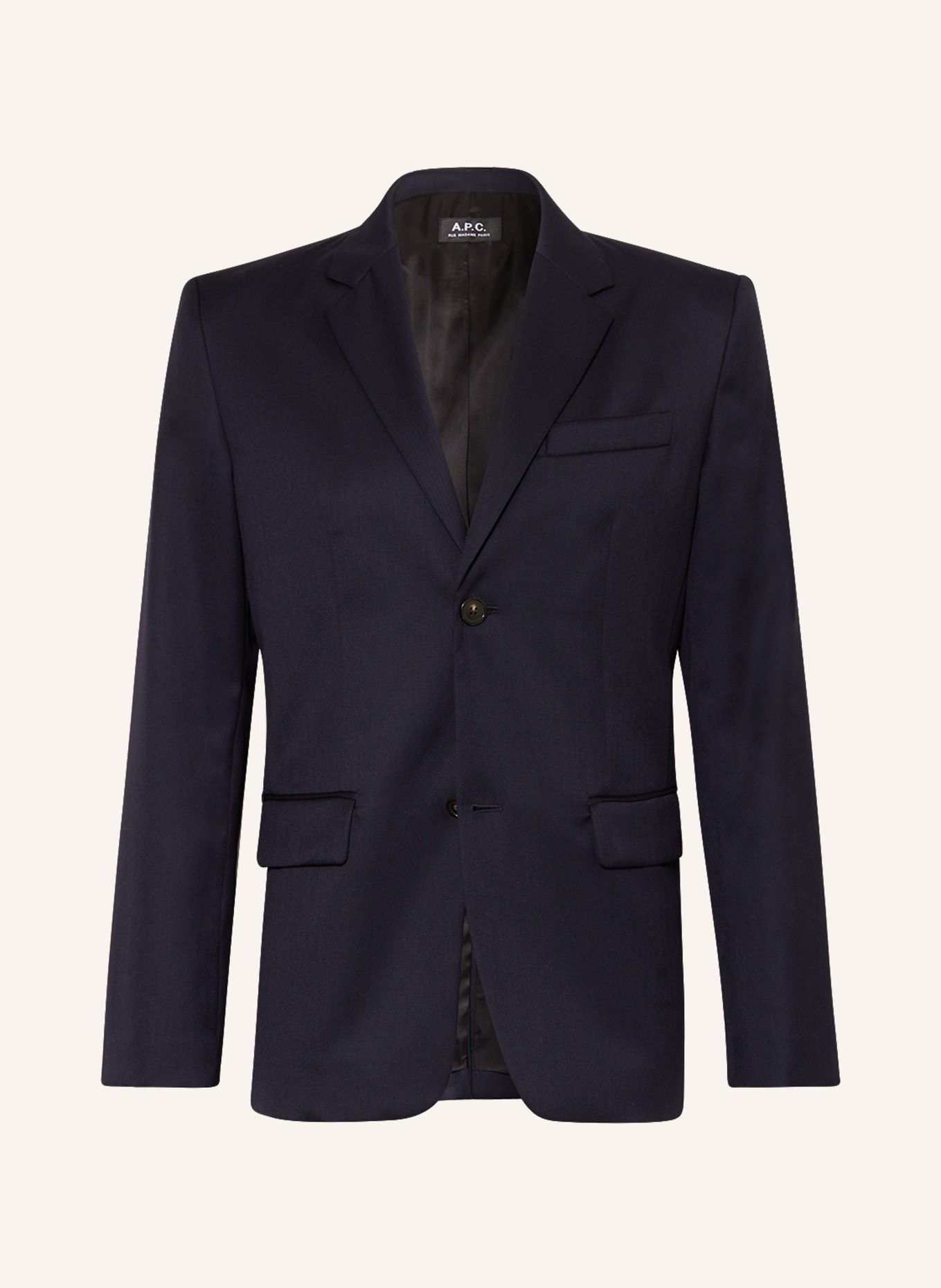 A.P.C. Suit jacket HARRY regular fit, Color: IAK DARK NAVY (Image 1)