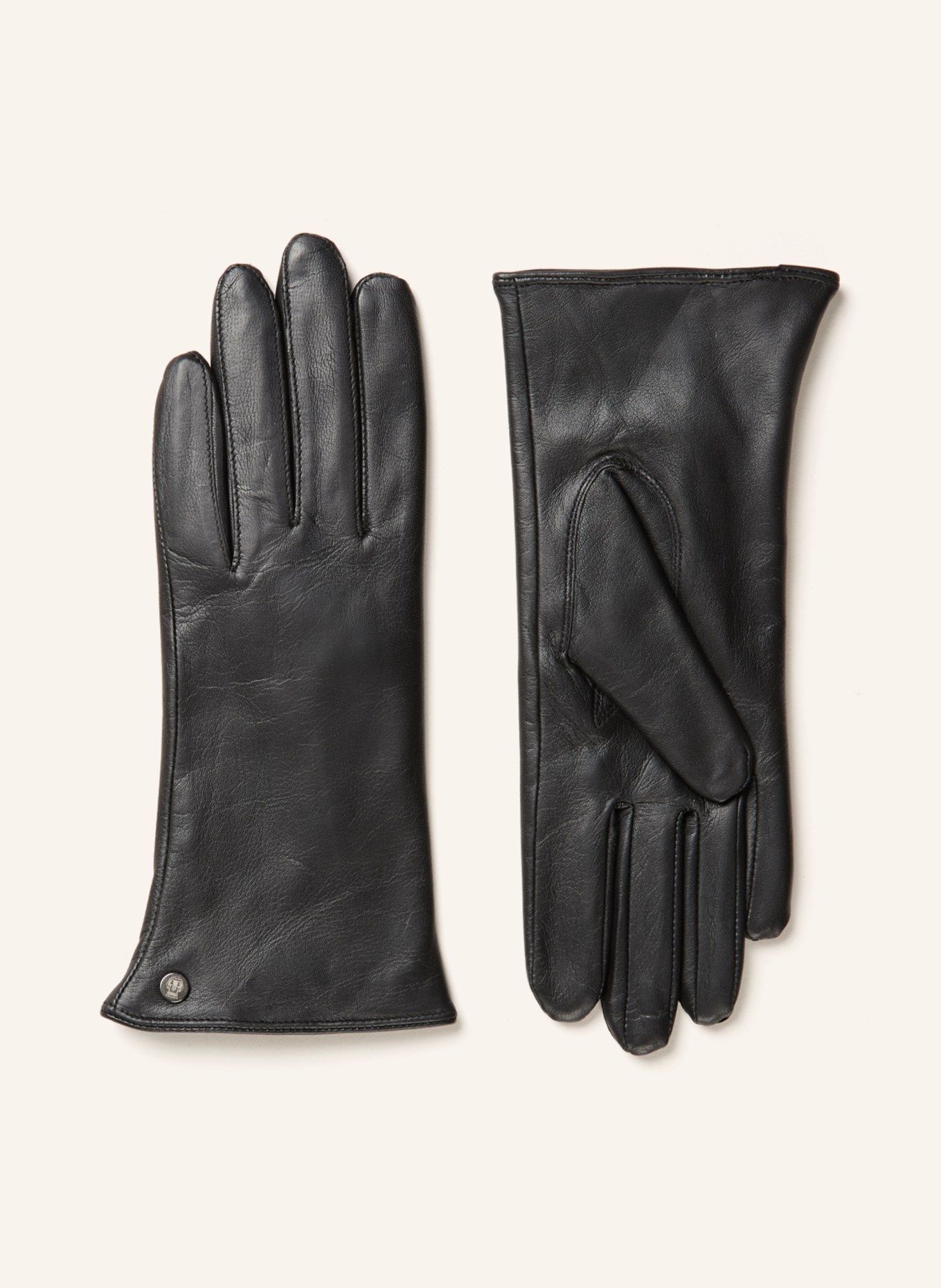 ROECKL Leather gloves SCHOENEFELD, Color: BLACK (Image 1)