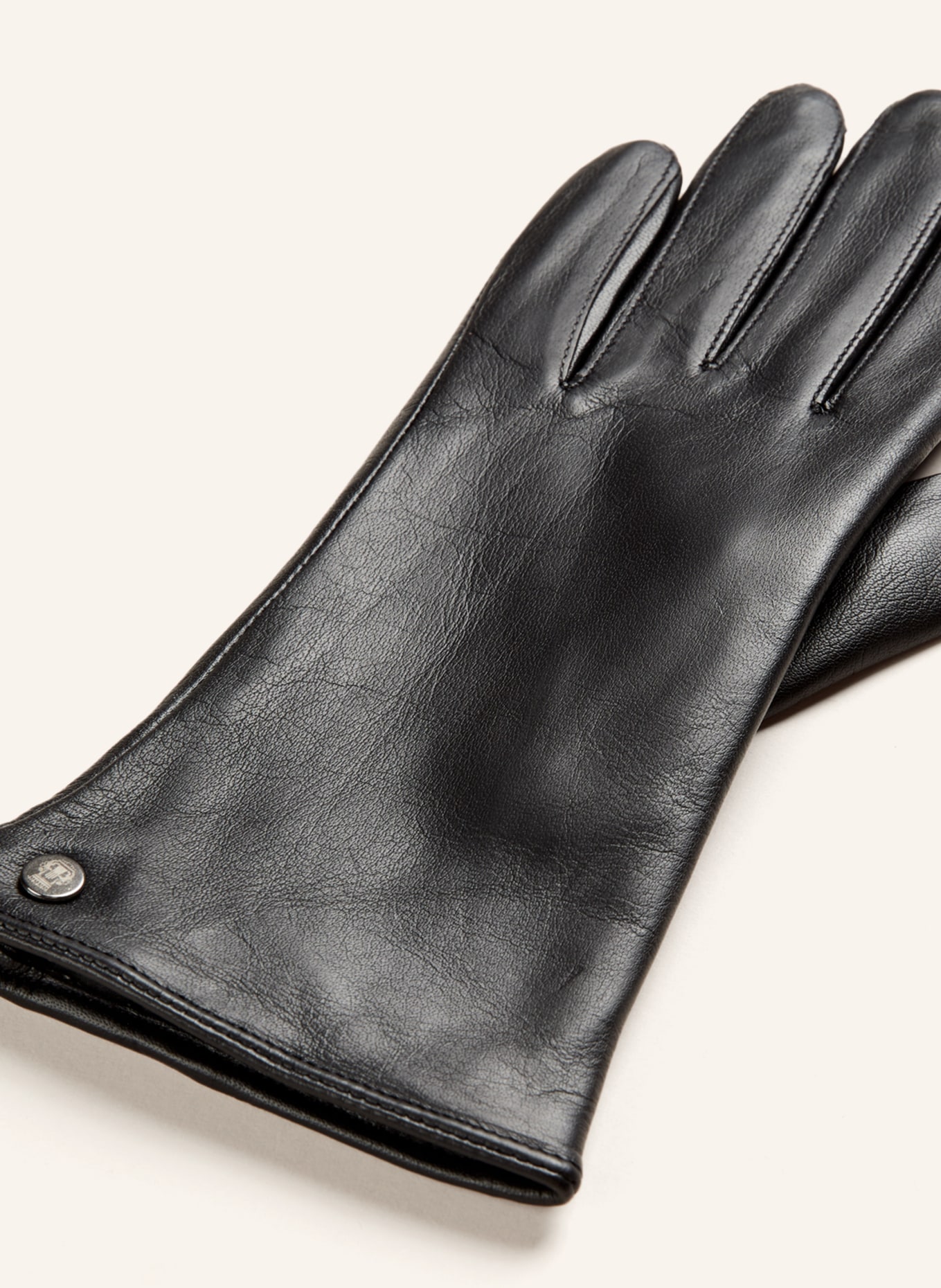 ROECKL Leather gloves SCHOENEFELD, Color: BLACK (Image 2)