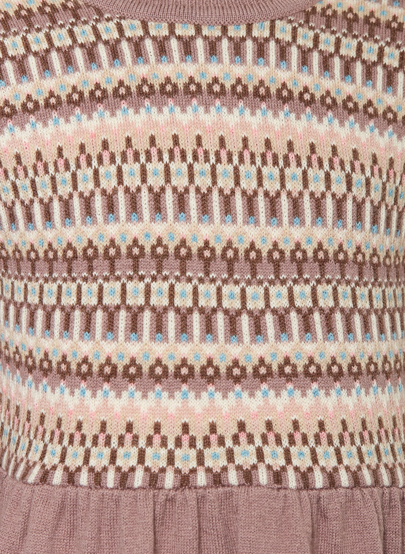 MarMar Strickkleid, Farbe: 1518 mauve mix (Bild 3)