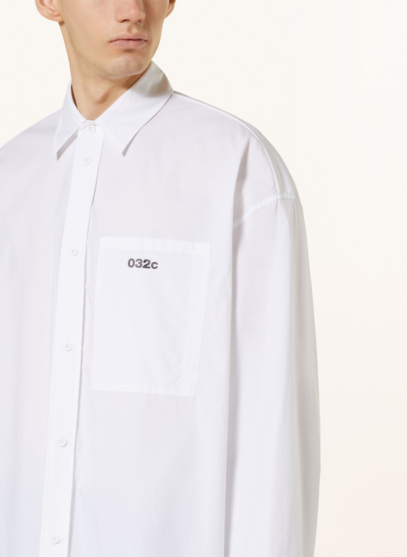 032c Shirt comfort fit, Color: WHITE (Image 4)