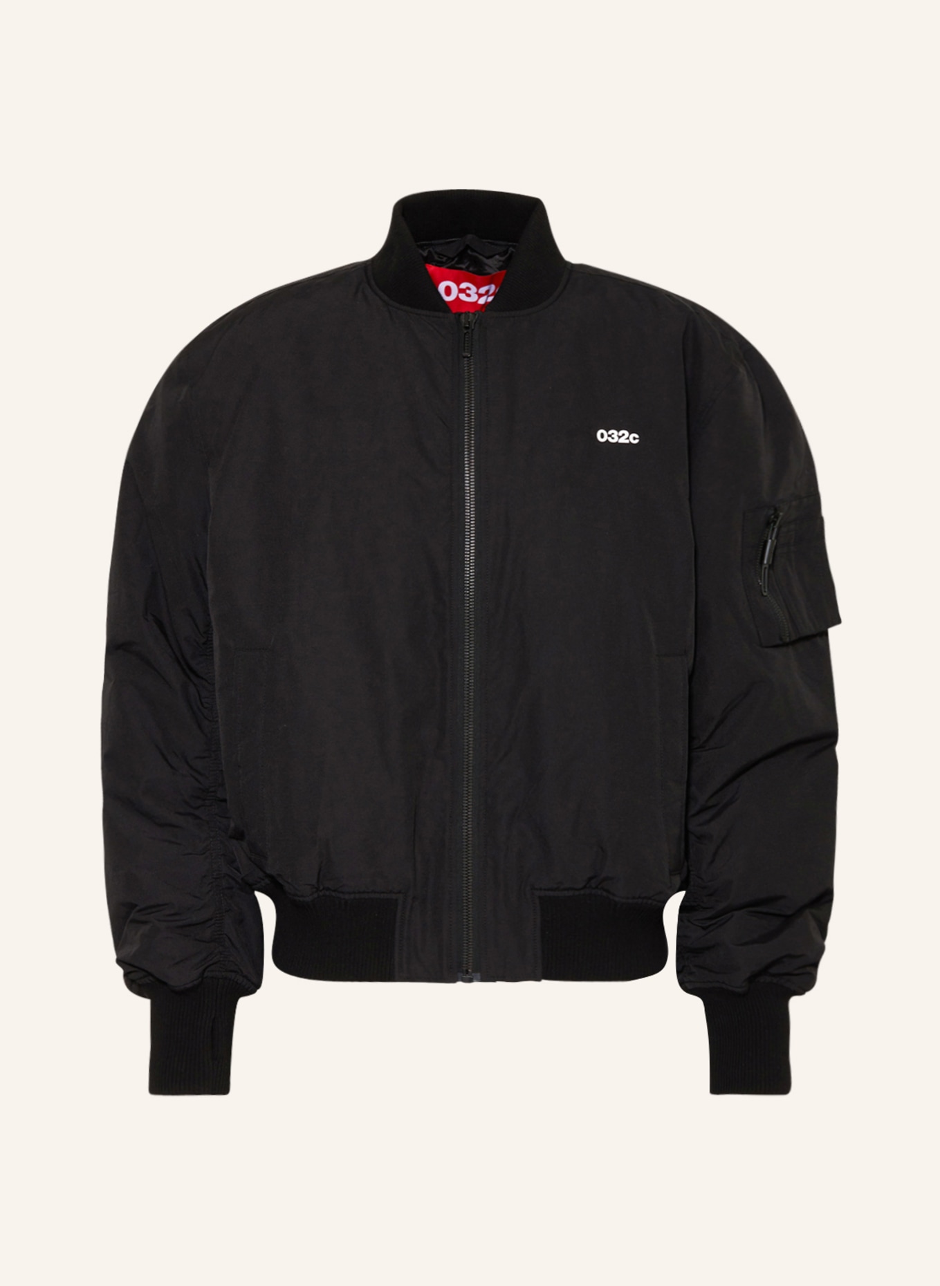 032c Bomber jacket, Color: BLACK (Image 1)
