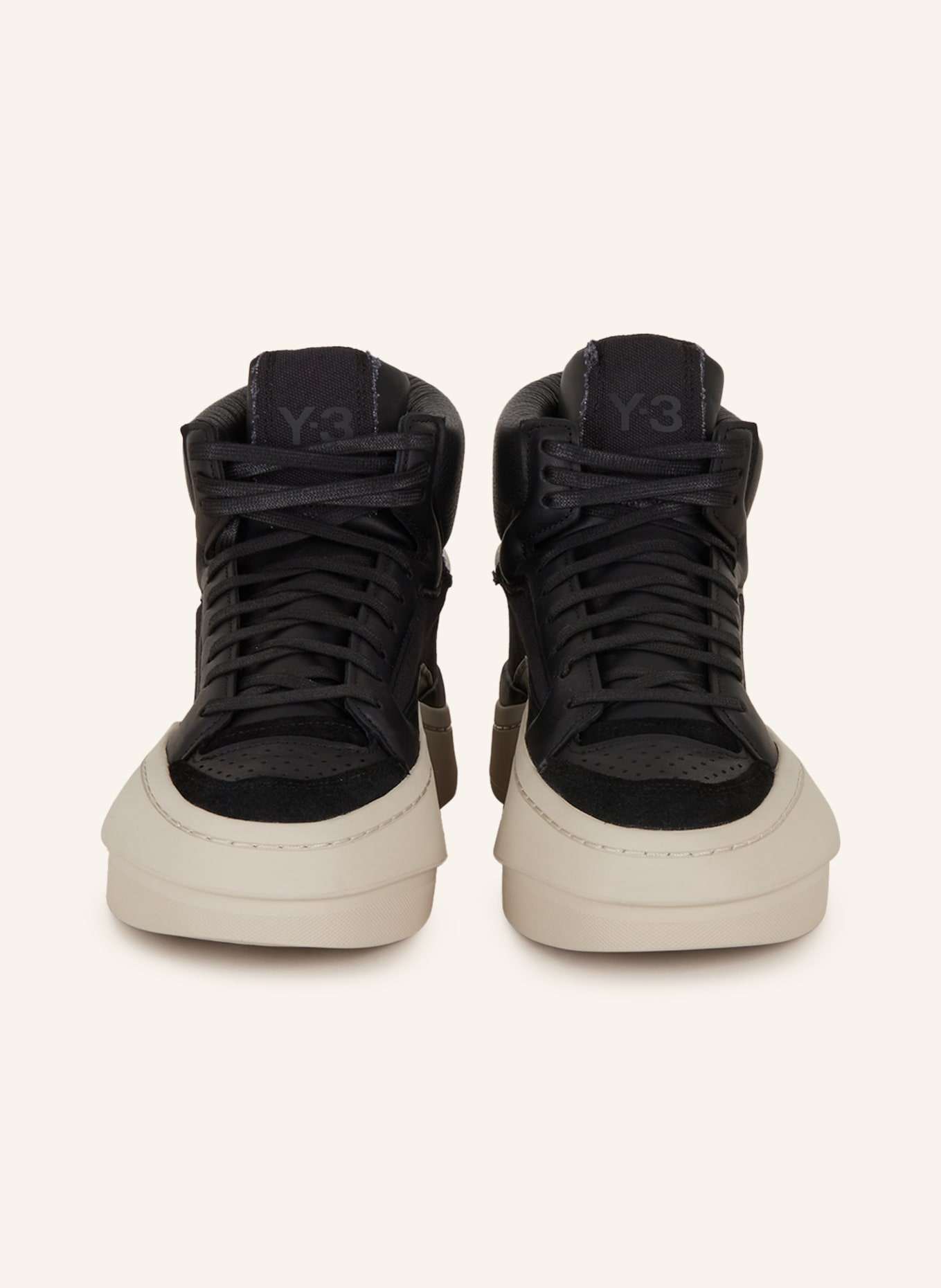 Y-3 High-top sneakers CENTENNIAL, Color: BLACK/ WHITE (Image 3)